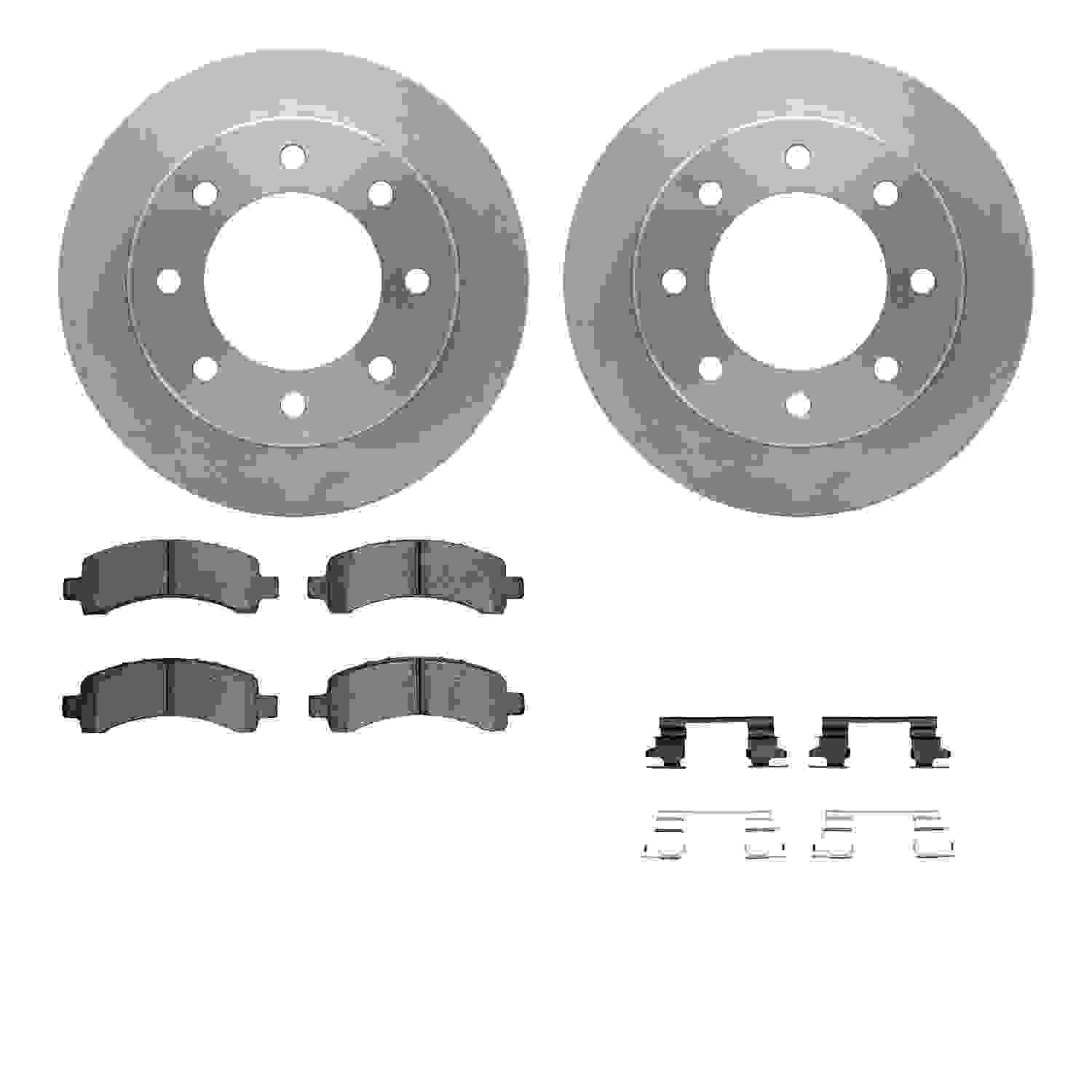 Dynamic Friction Company Disc Brake Kit 6512-48259