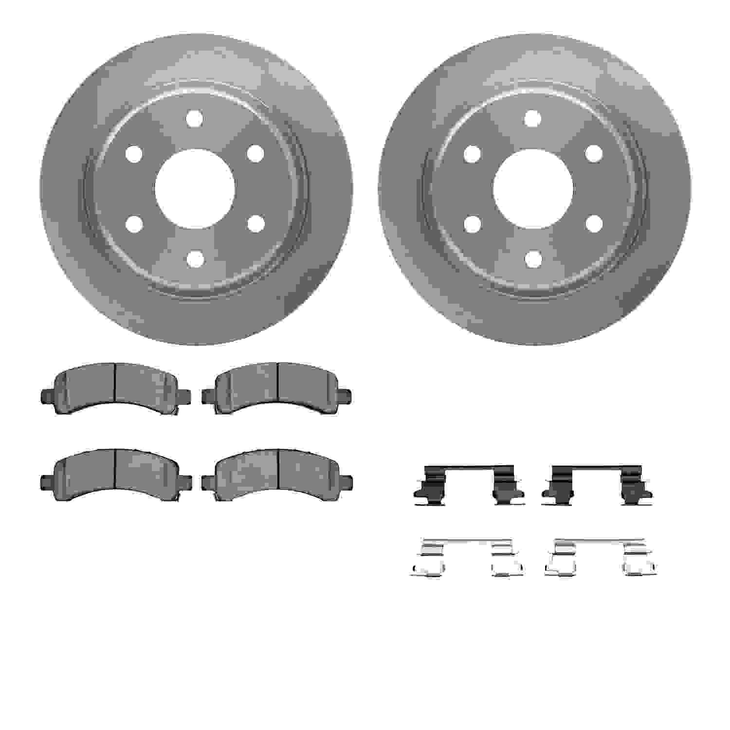 Dynamic Friction Company Disc Brake Kit 6512-48271