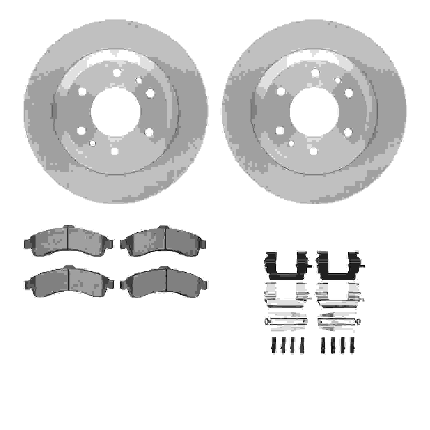 Dynamic Friction Company Disc Brake Kit 6512-48285