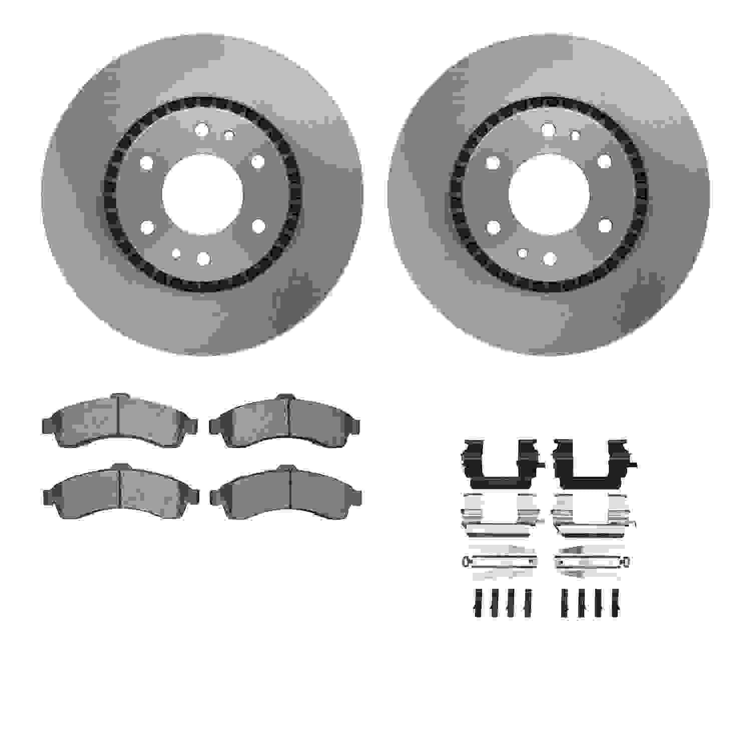 Dynamic Friction Company Disc Brake Kit 6512-48294