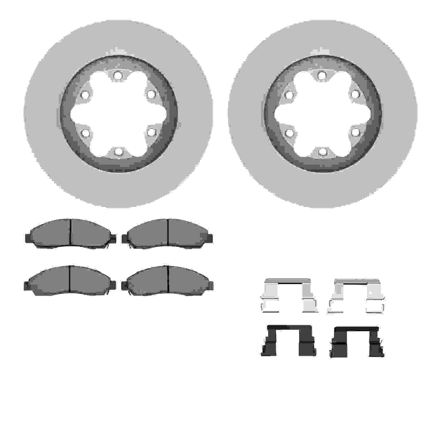 Dynamic Friction Company Disc Brake Kit 6512-48309