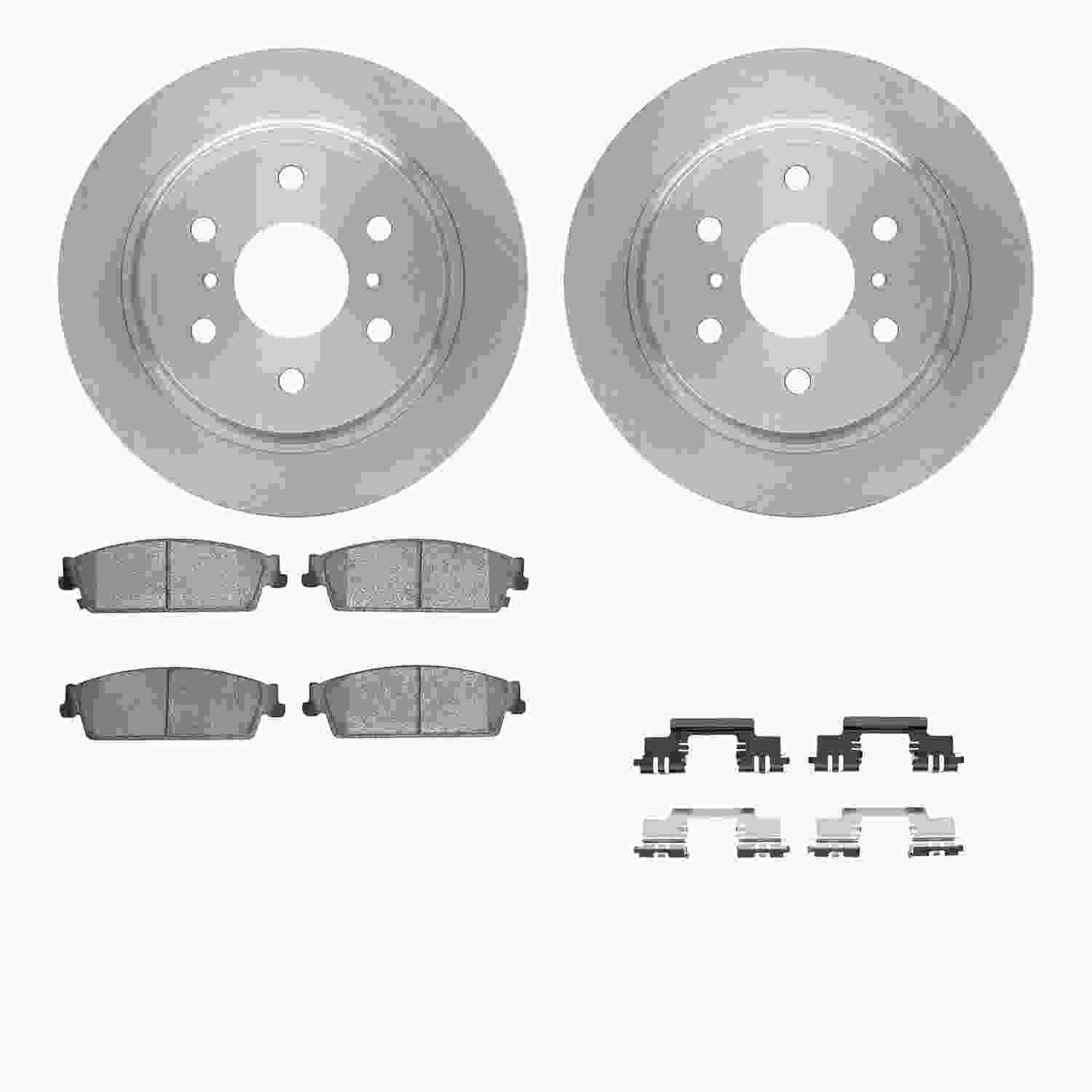 Dynamic Friction Company Disc Brake Kit 6512-48330