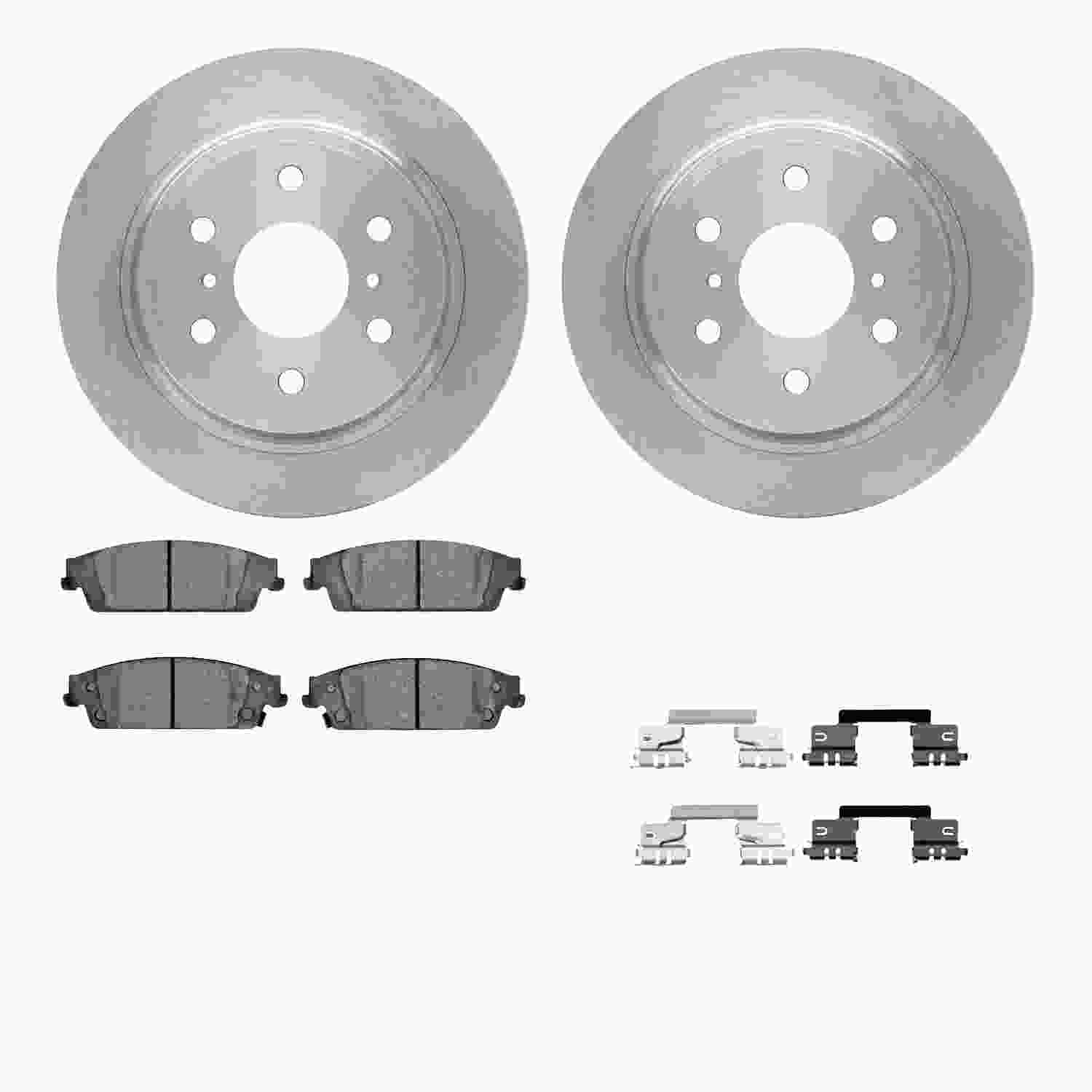 Dynamic Friction Company Disc Brake Kit 6512-48332