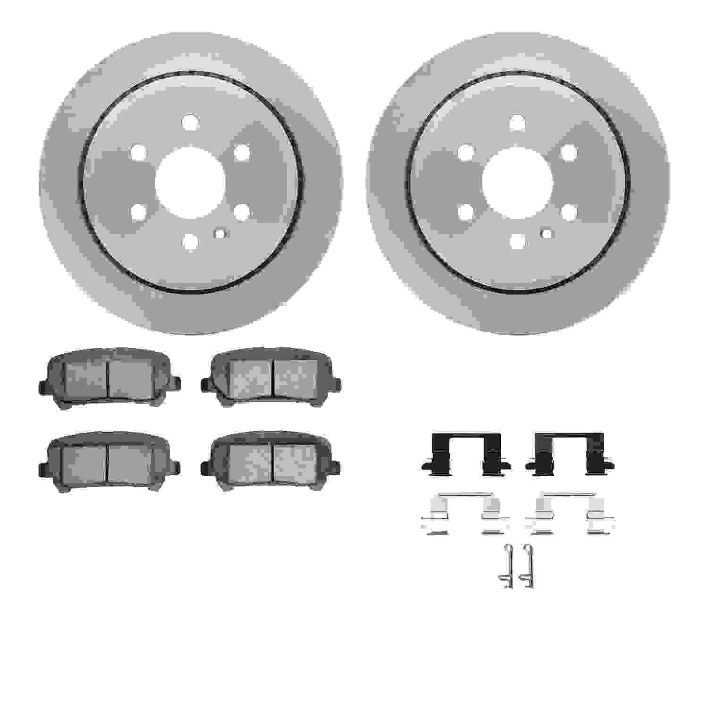 Dynamic Friction Company Disc Brake Kit 6512-48369