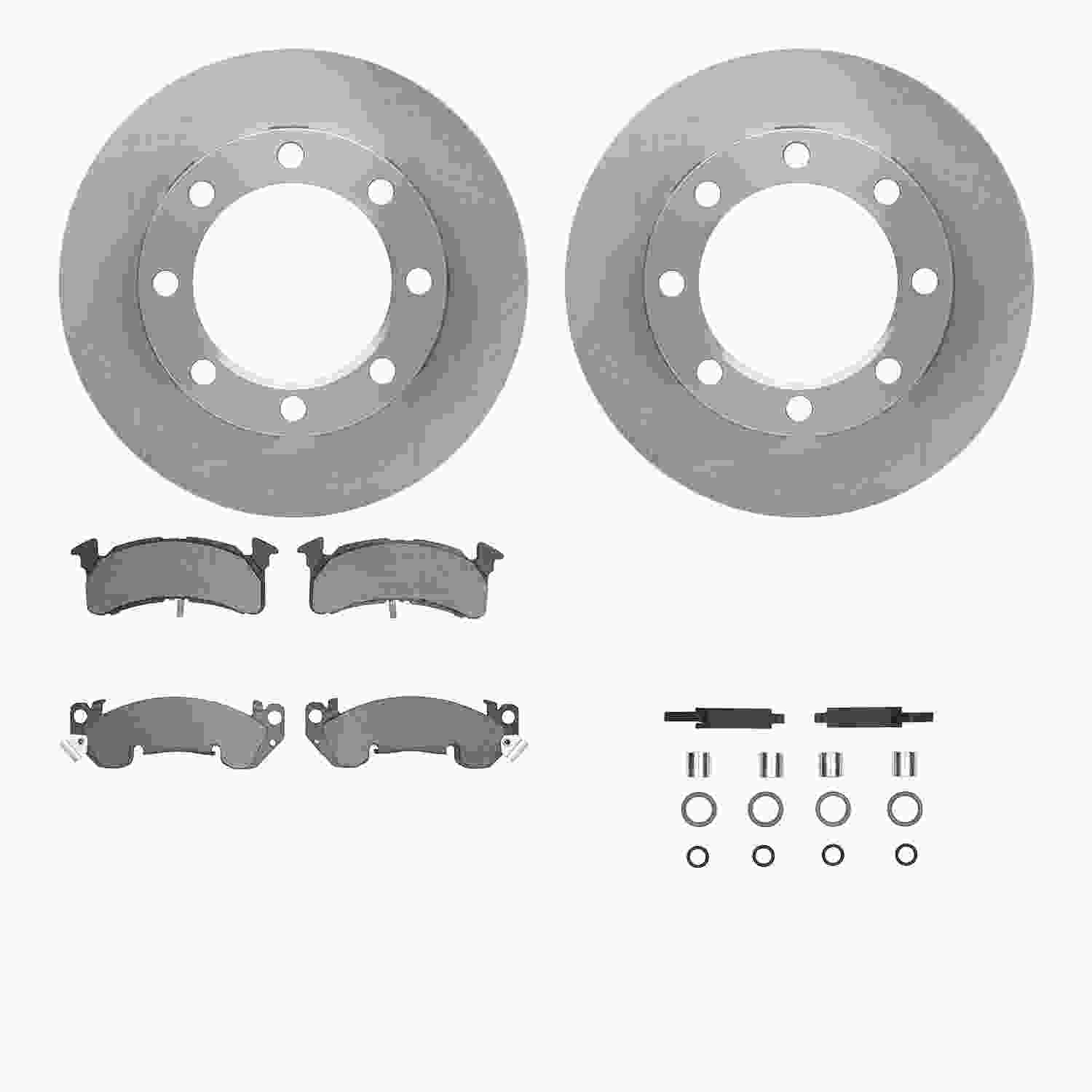 Dynamic Friction Company Disc Brake Kit 6512-48374