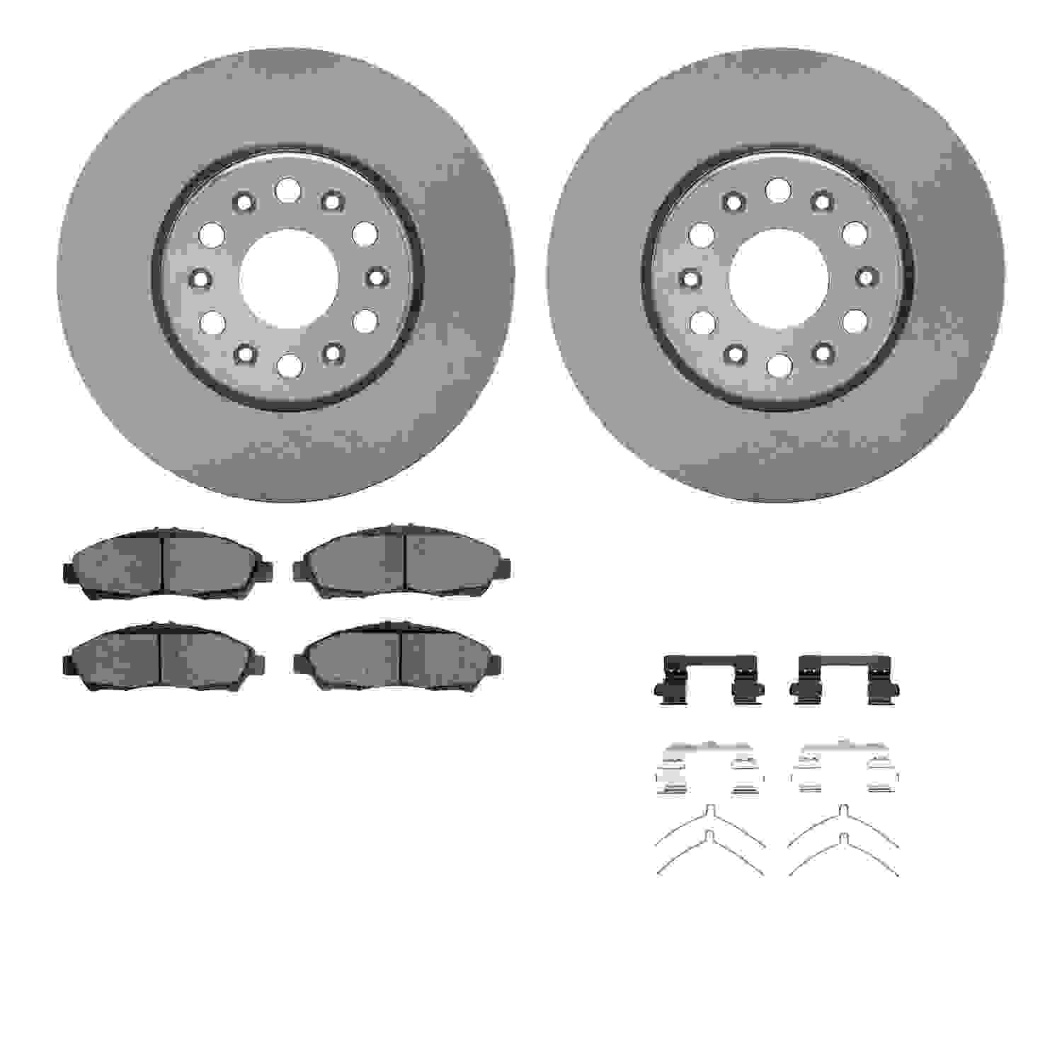 Dynamic Friction Company Disc Brake Kit 6512-48399