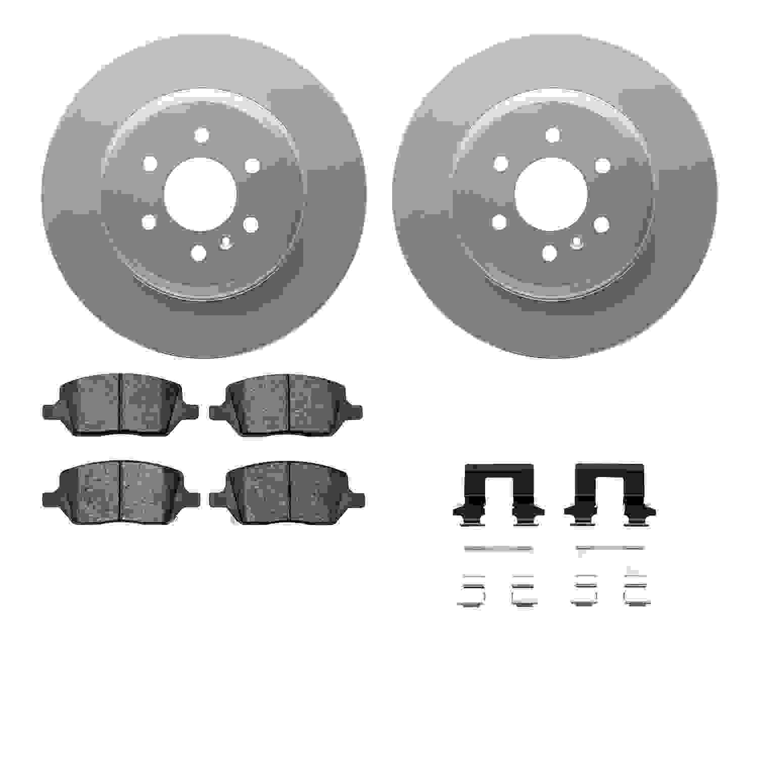 Dynamic Friction Company Disc Brake Kit 6512-49003
