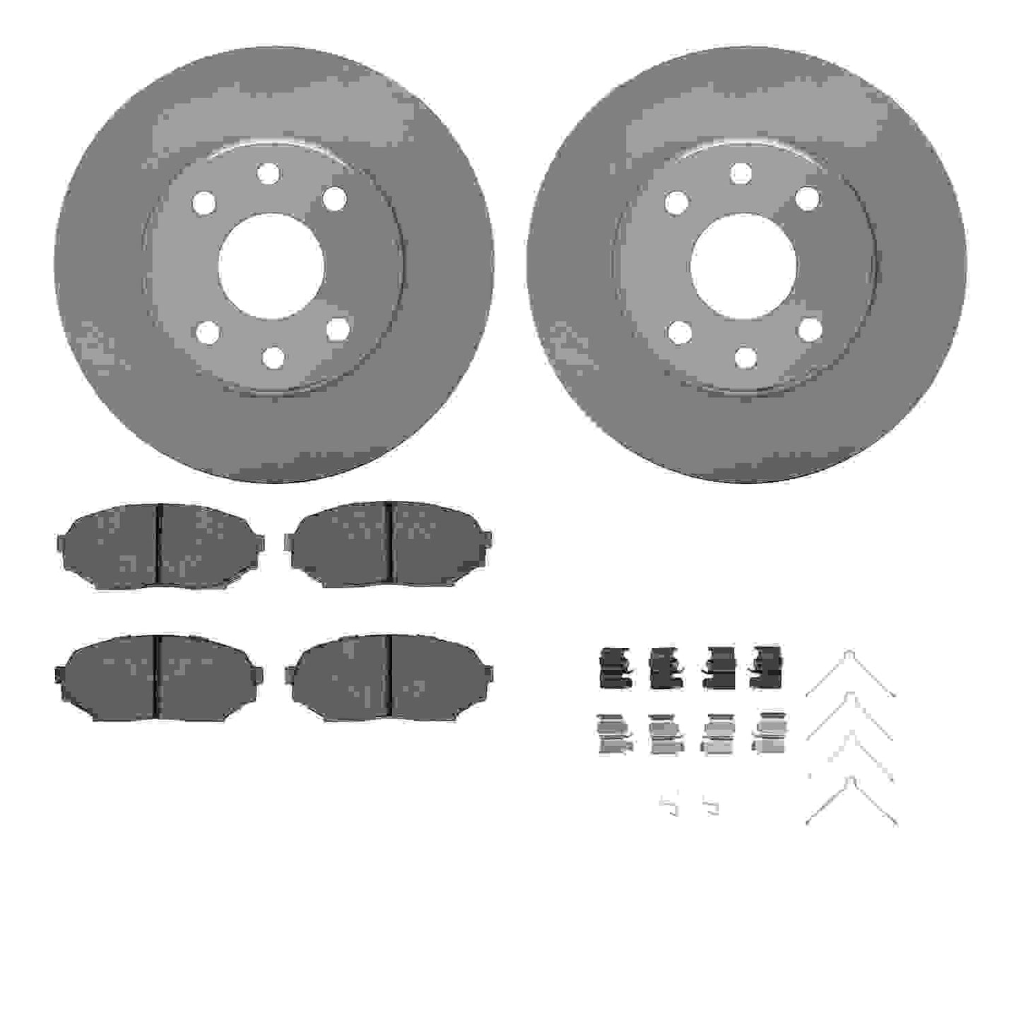 Dynamic Friction Company Disc Brake Kit 6512-50001
