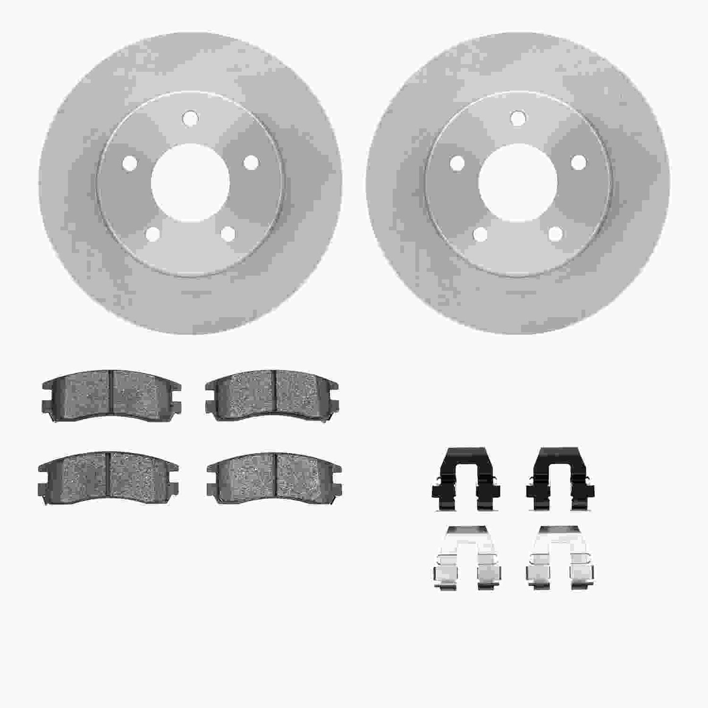 Dynamic Friction Company Disc Brake Kit 6512-52022