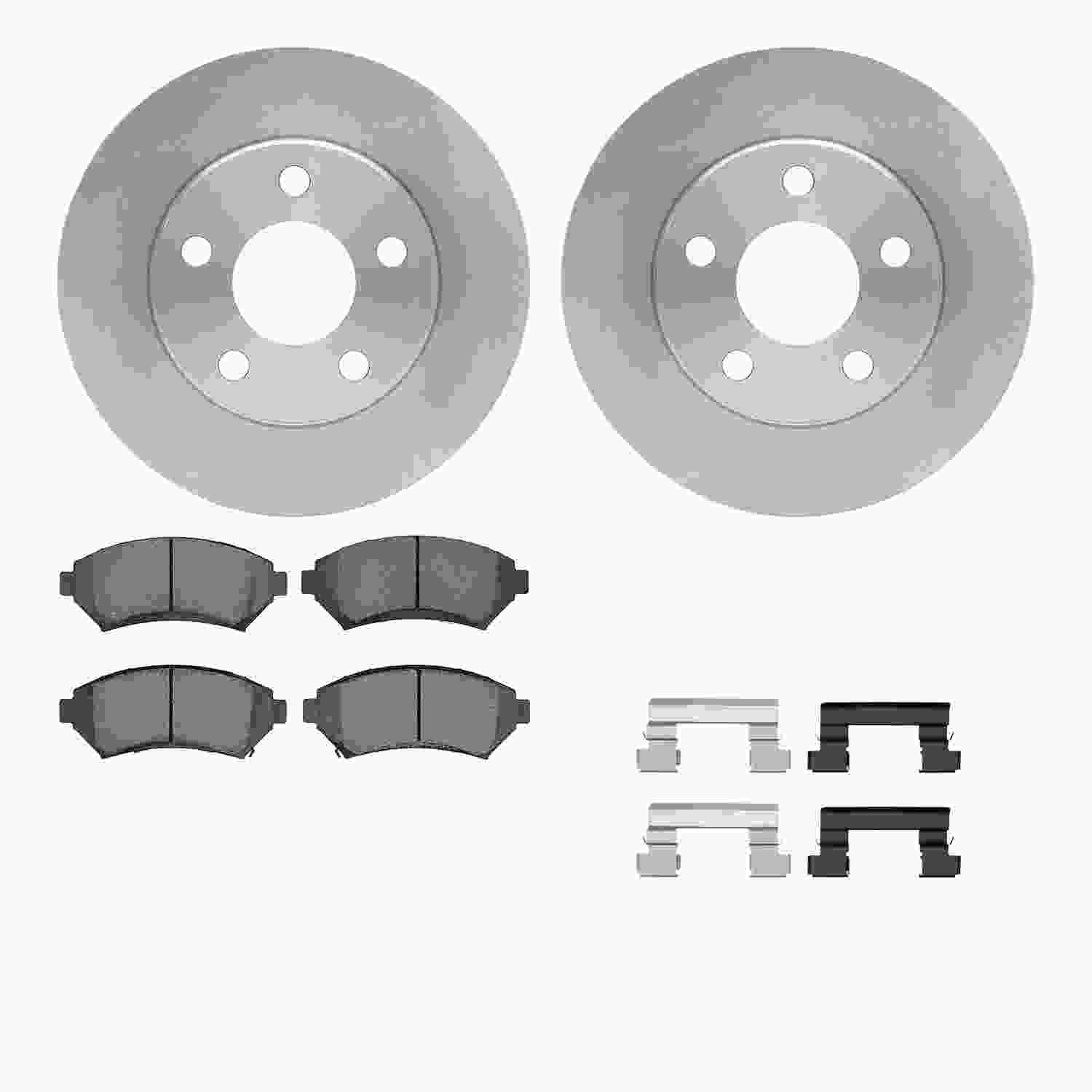 Dynamic Friction Company Disc Brake Kit 6512-52026