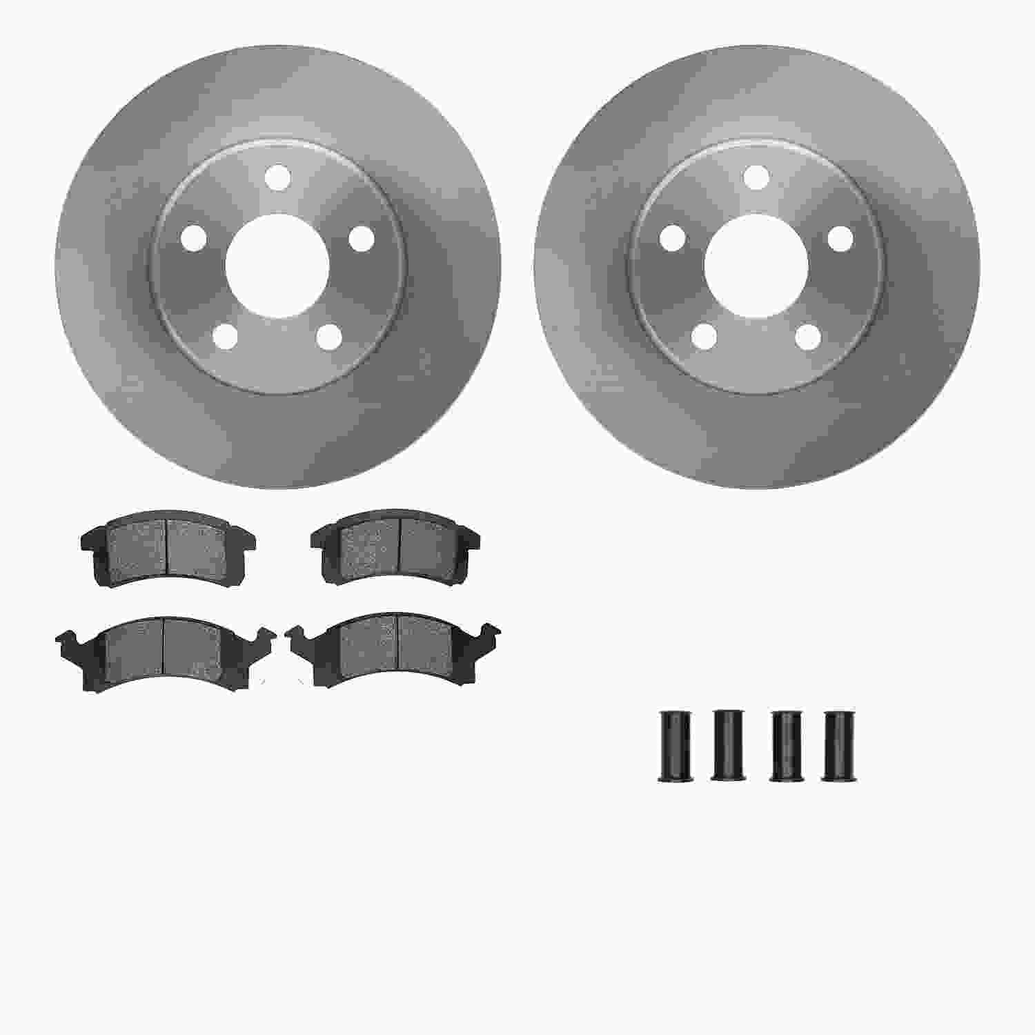 Dynamic Friction Company Disc Brake Kit 6512-52046