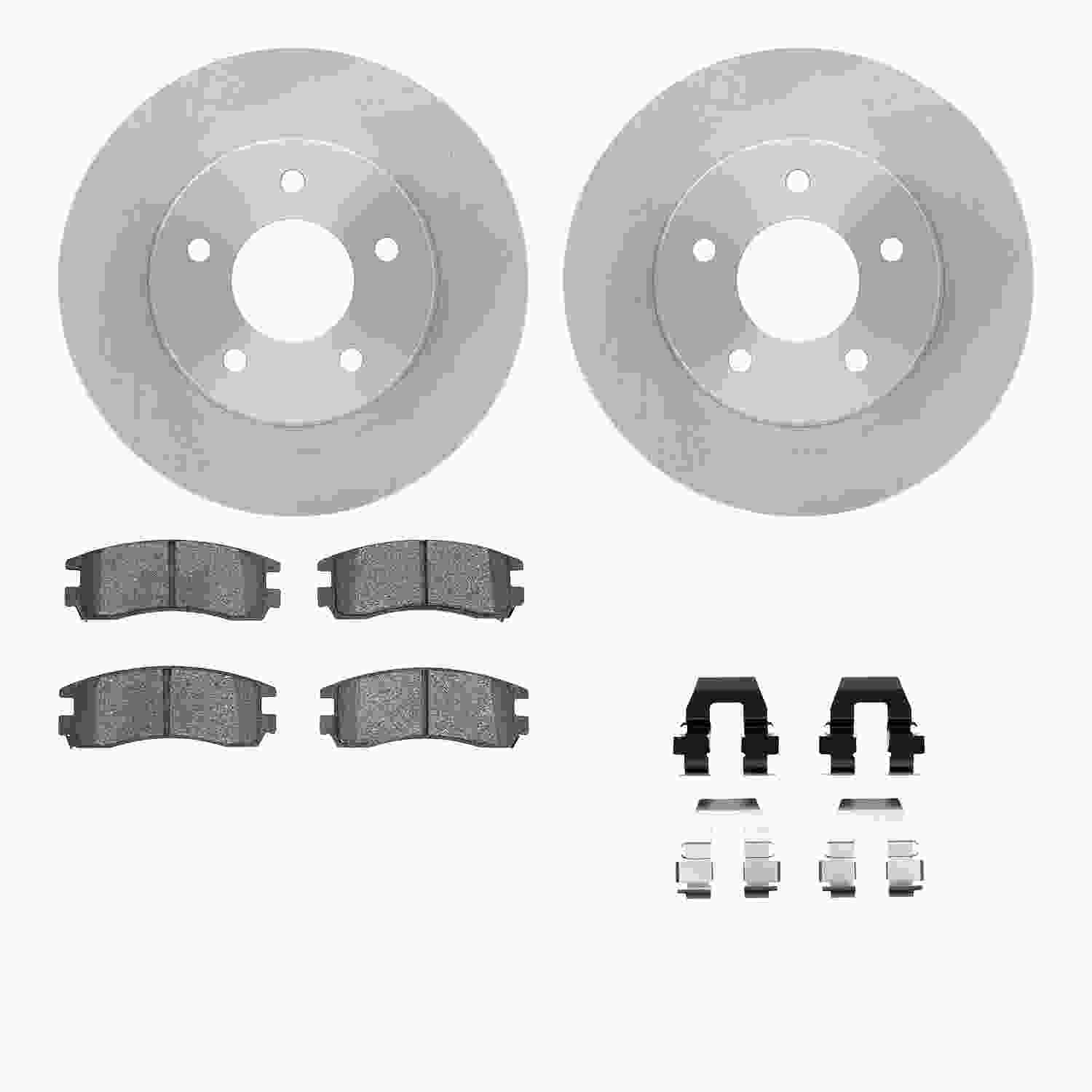 Dynamic Friction Company Disc Brake Kit 6512-52051