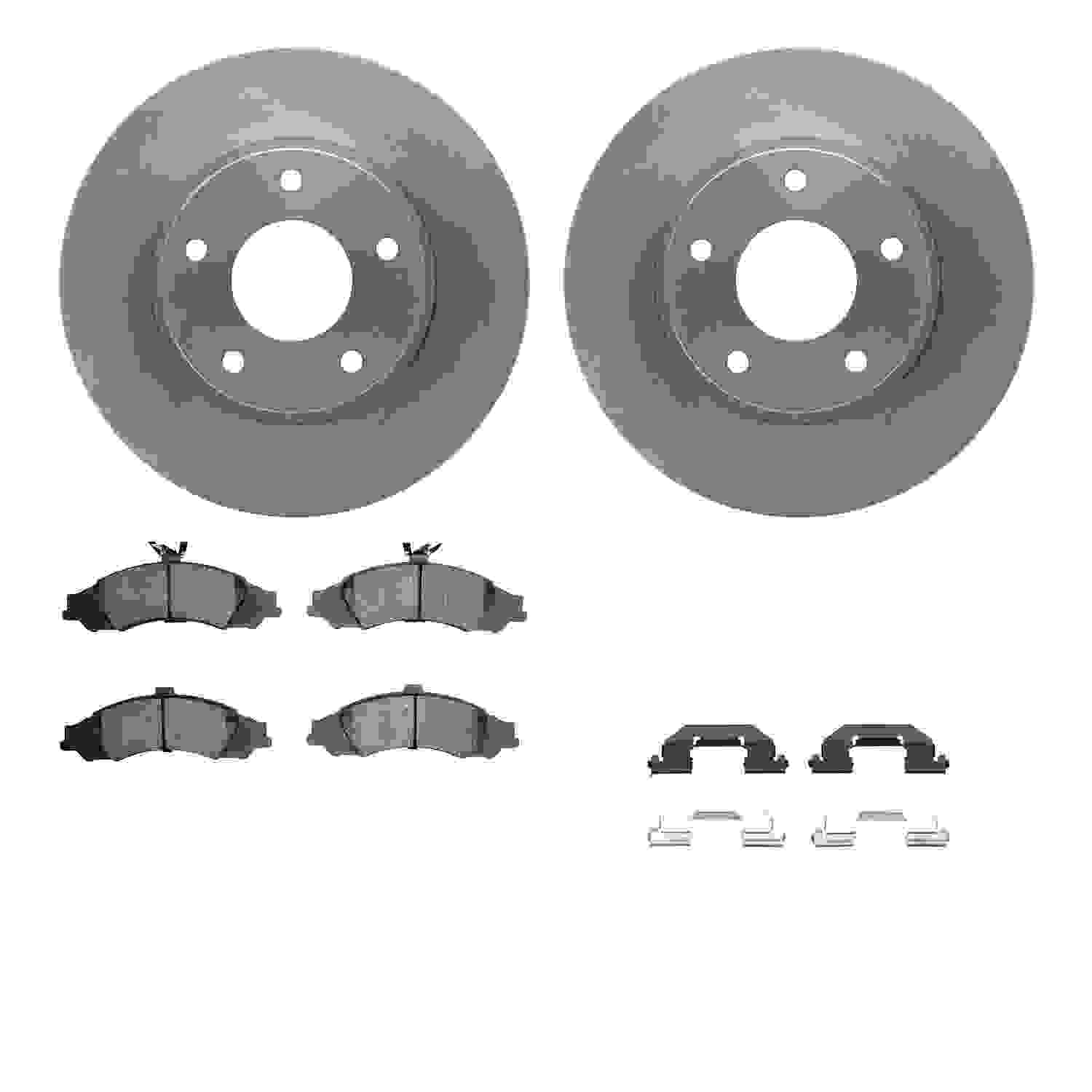 Dynamic Friction Company Disc Brake Kit 6512-52060