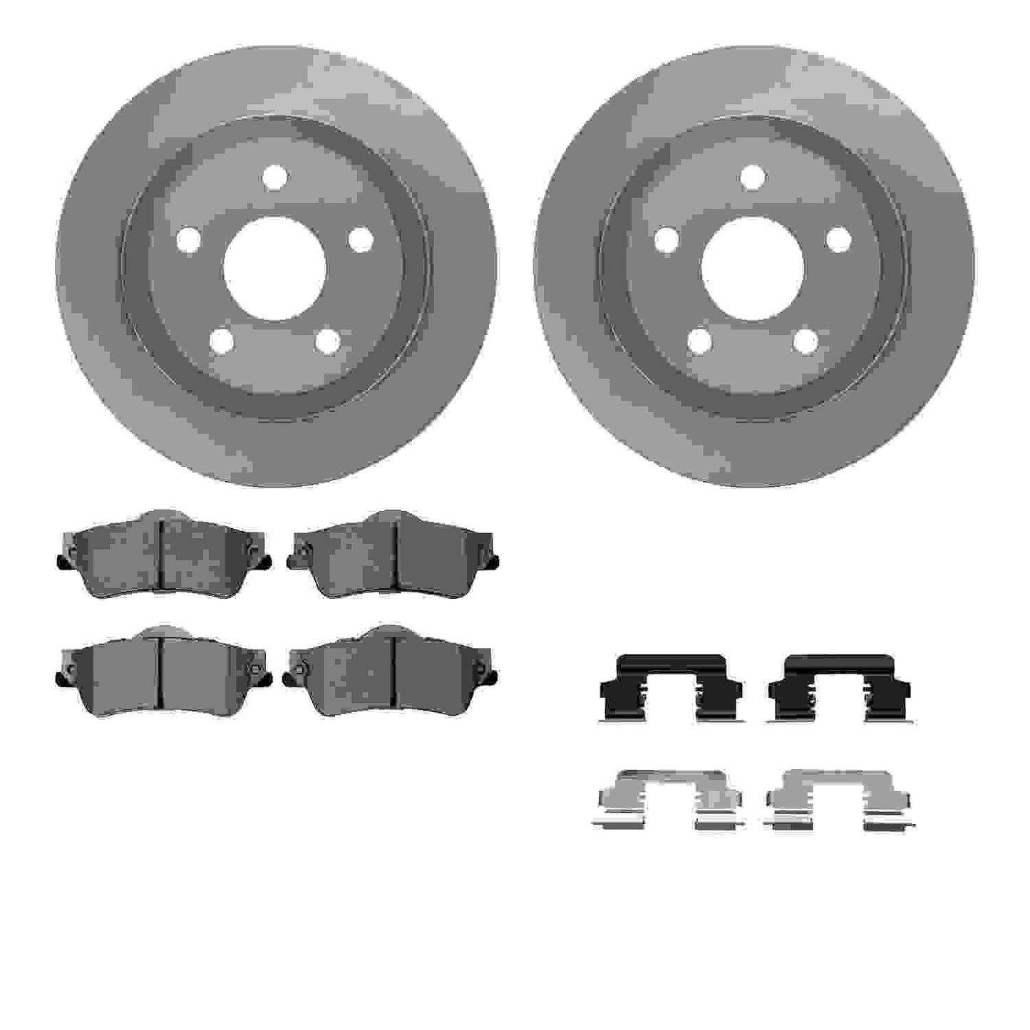 Dynamic Friction Company Disc Brake Kit 6512-52070