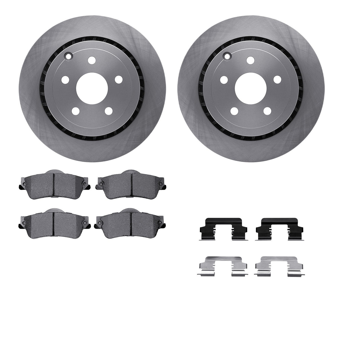 Dynamic Friction Company Disc Brake Kit 6512-52076
