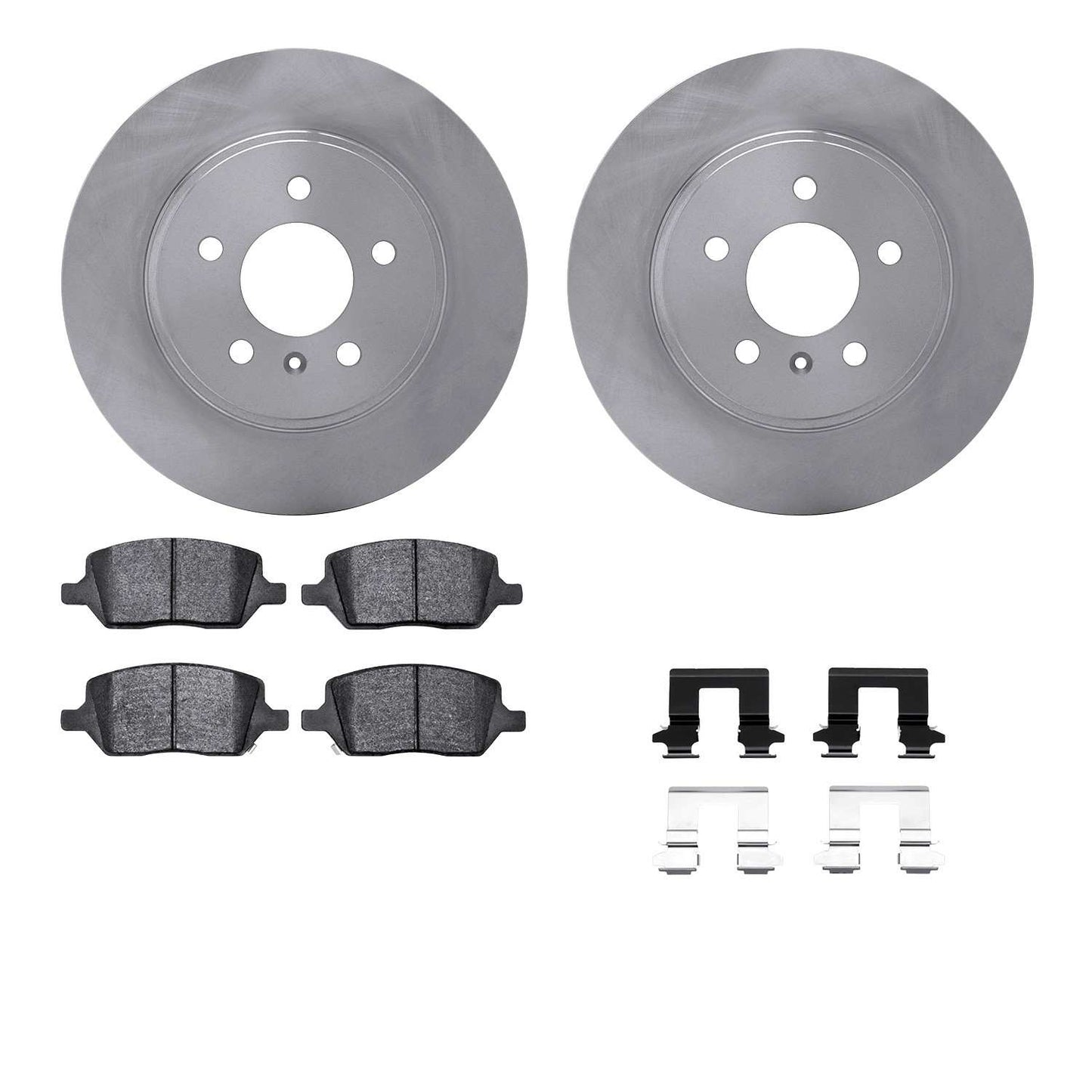 Dynamic Friction Company Disc Brake Kit 6512-52088