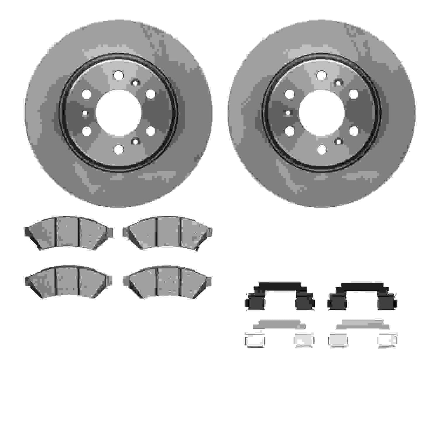 Dynamic Friction Company Disc Brake Kit 6512-52095