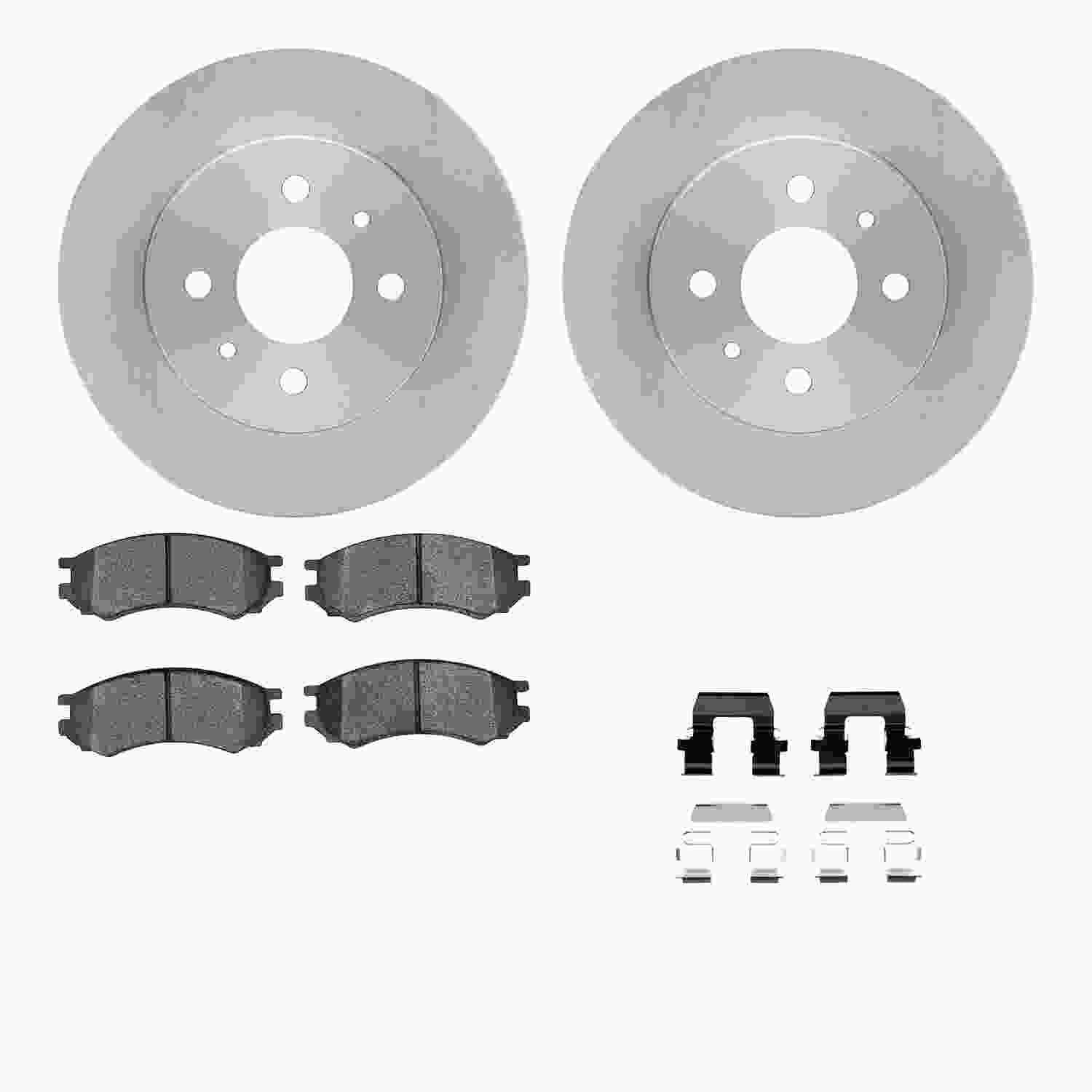 Dynamic Friction Company Disc Brake Kit 6512-53016