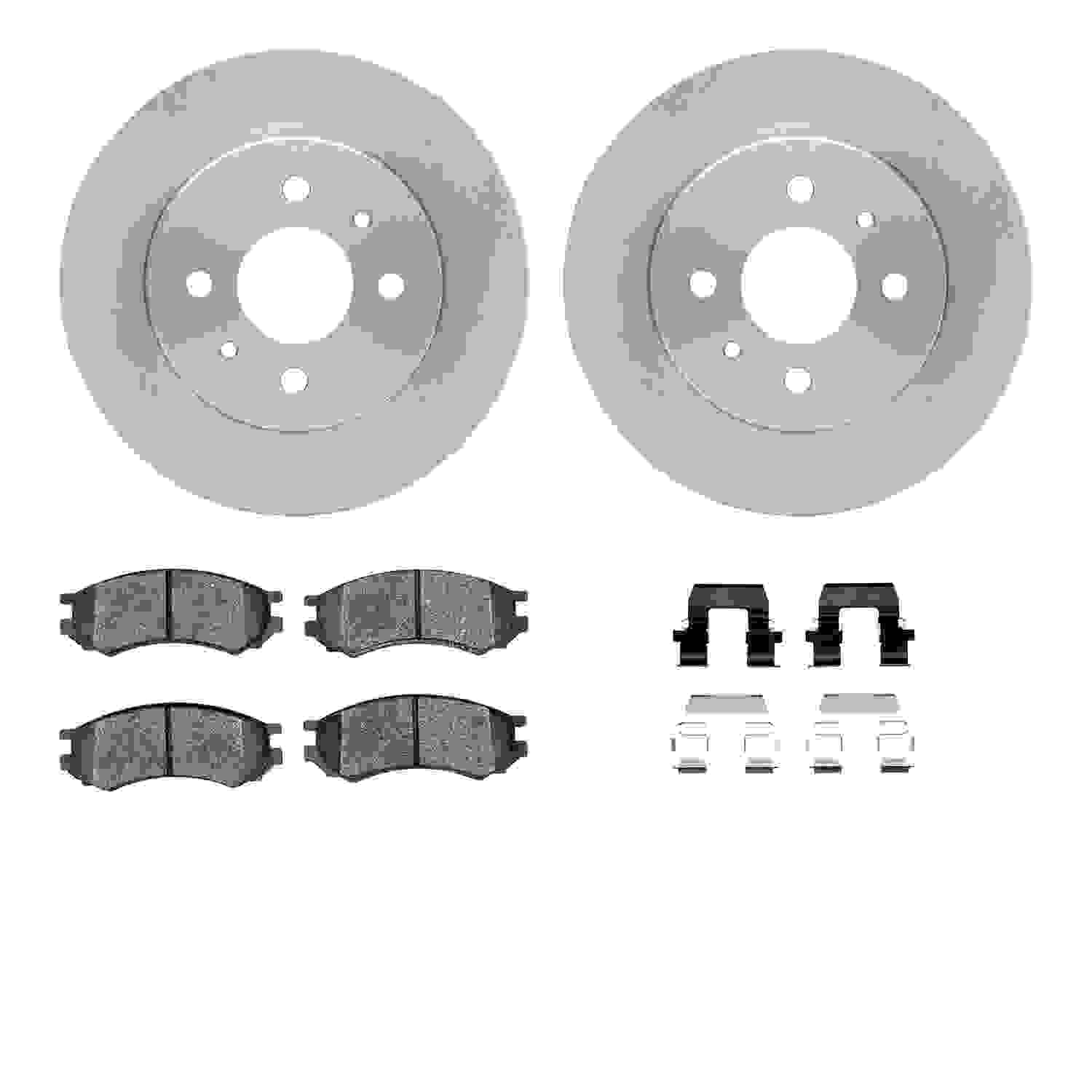 Dynamic Friction Company Disc Brake Kit 6512-53017