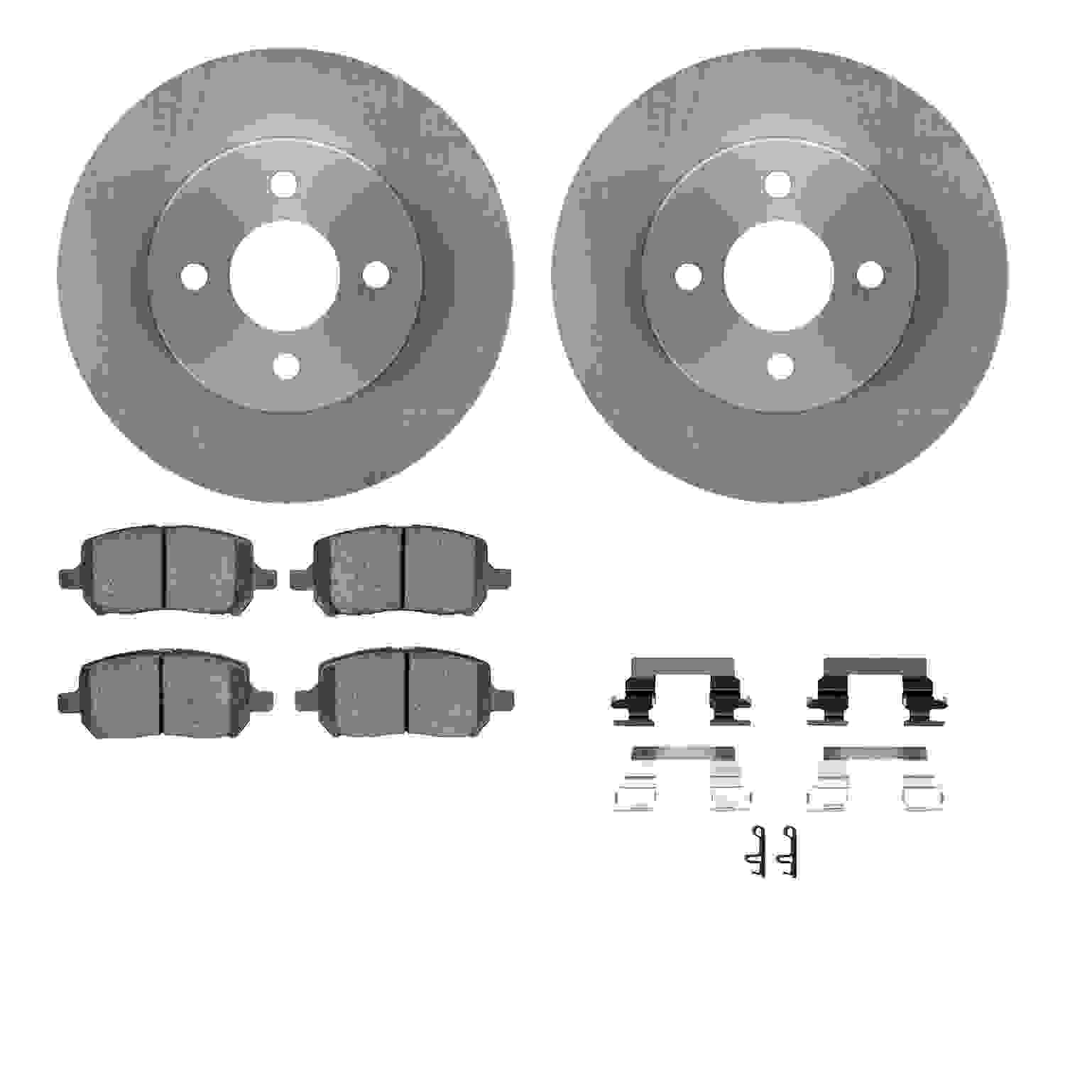 Dynamic Friction Company Disc Brake Kit 6512-53022