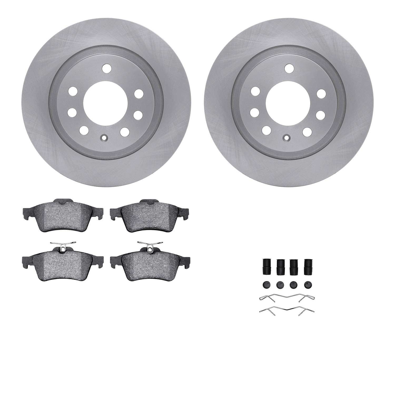 Dynamic Friction Company Disc Brake Kit 6512-53040