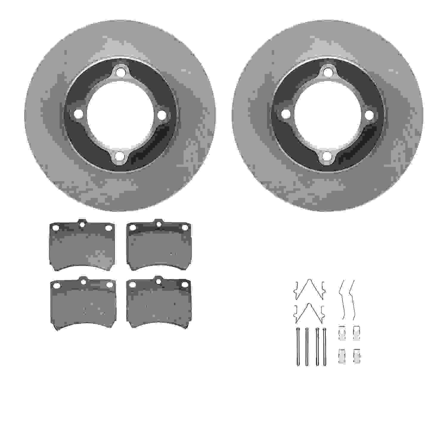 Dynamic Friction Company Disc Brake Kit 6512-54222