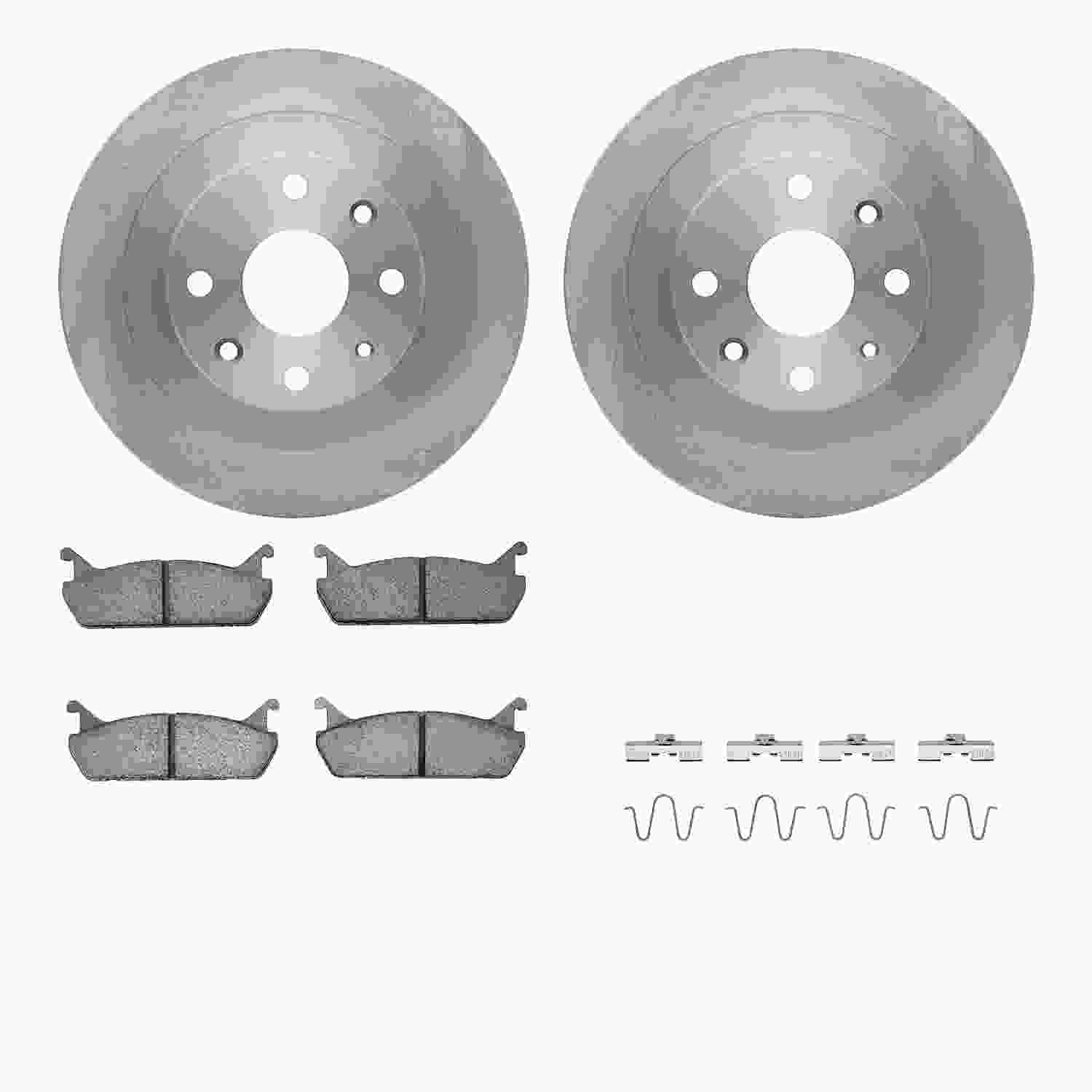 Dynamic Friction Company Disc Brake Kit 6512-54233