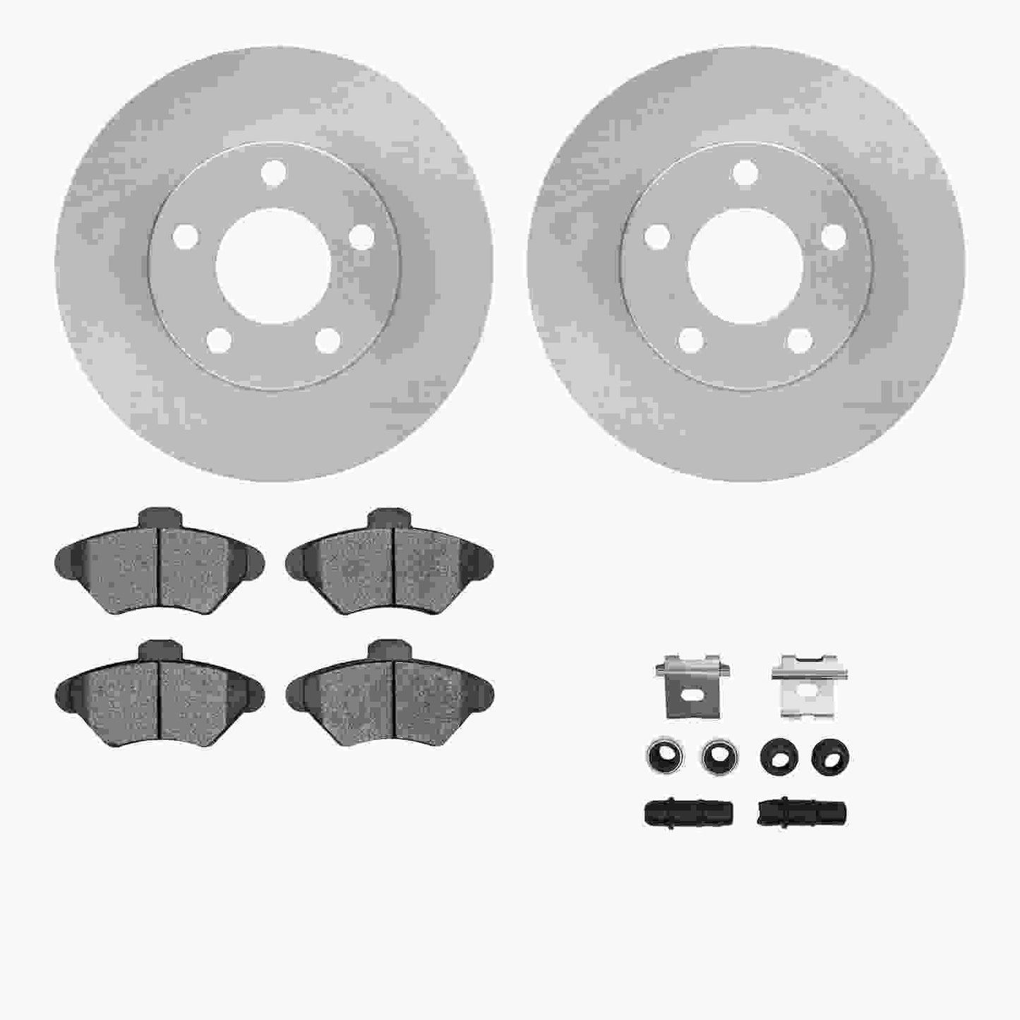 Dynamic Friction Company Disc Brake Kit 6512-54329