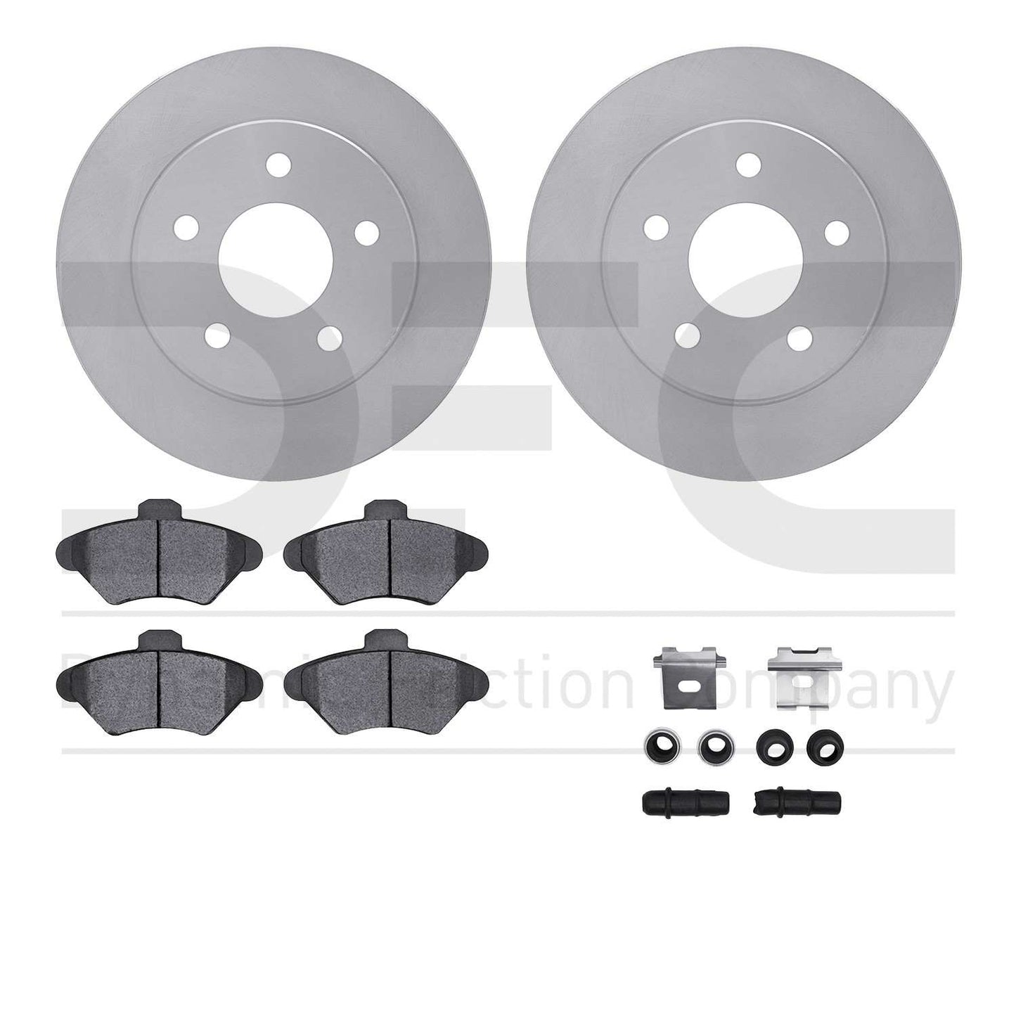 Dynamic Friction Company Disc Brake Kit 6512-54355