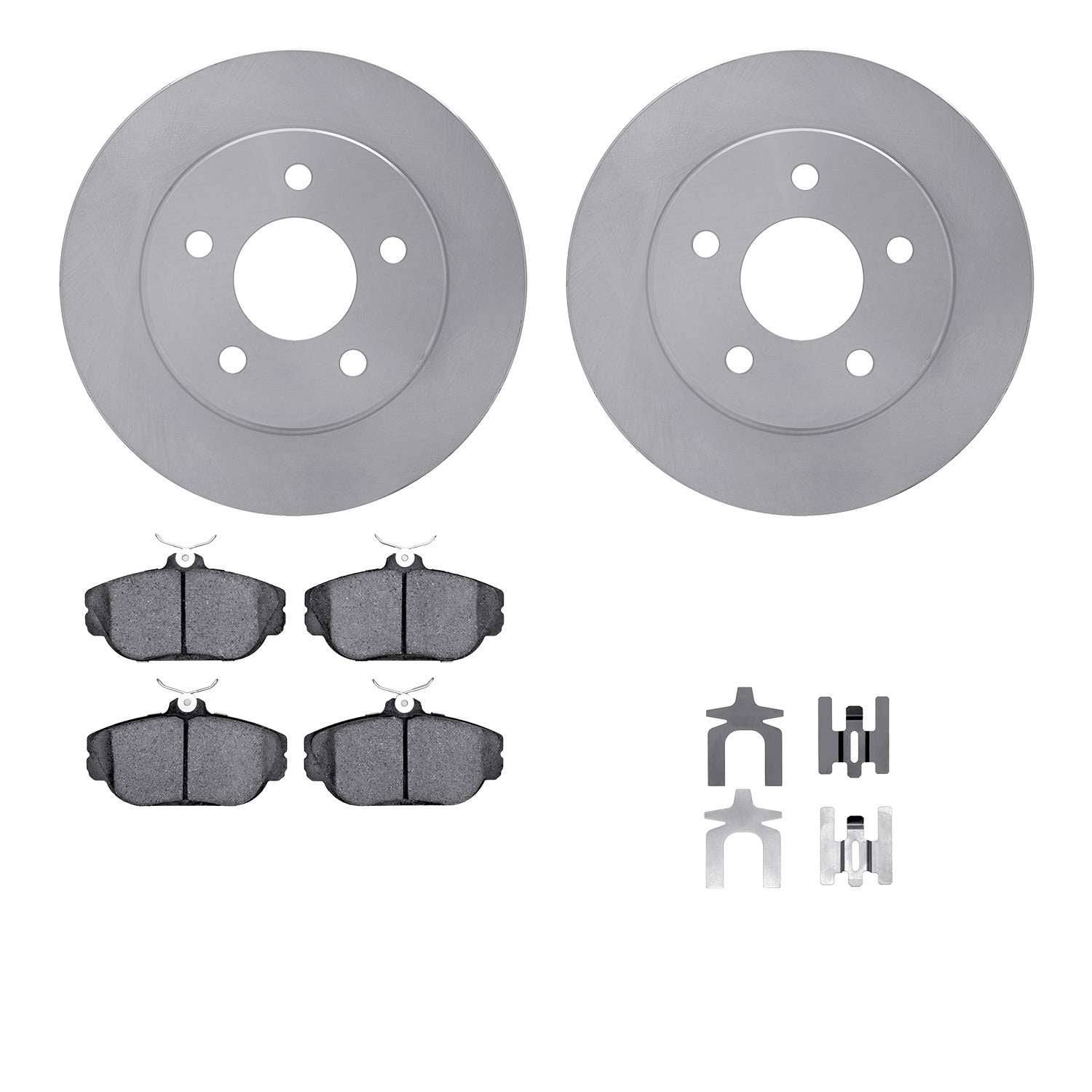 Dynamic Friction Company Disc Brake Kit 6512-54356