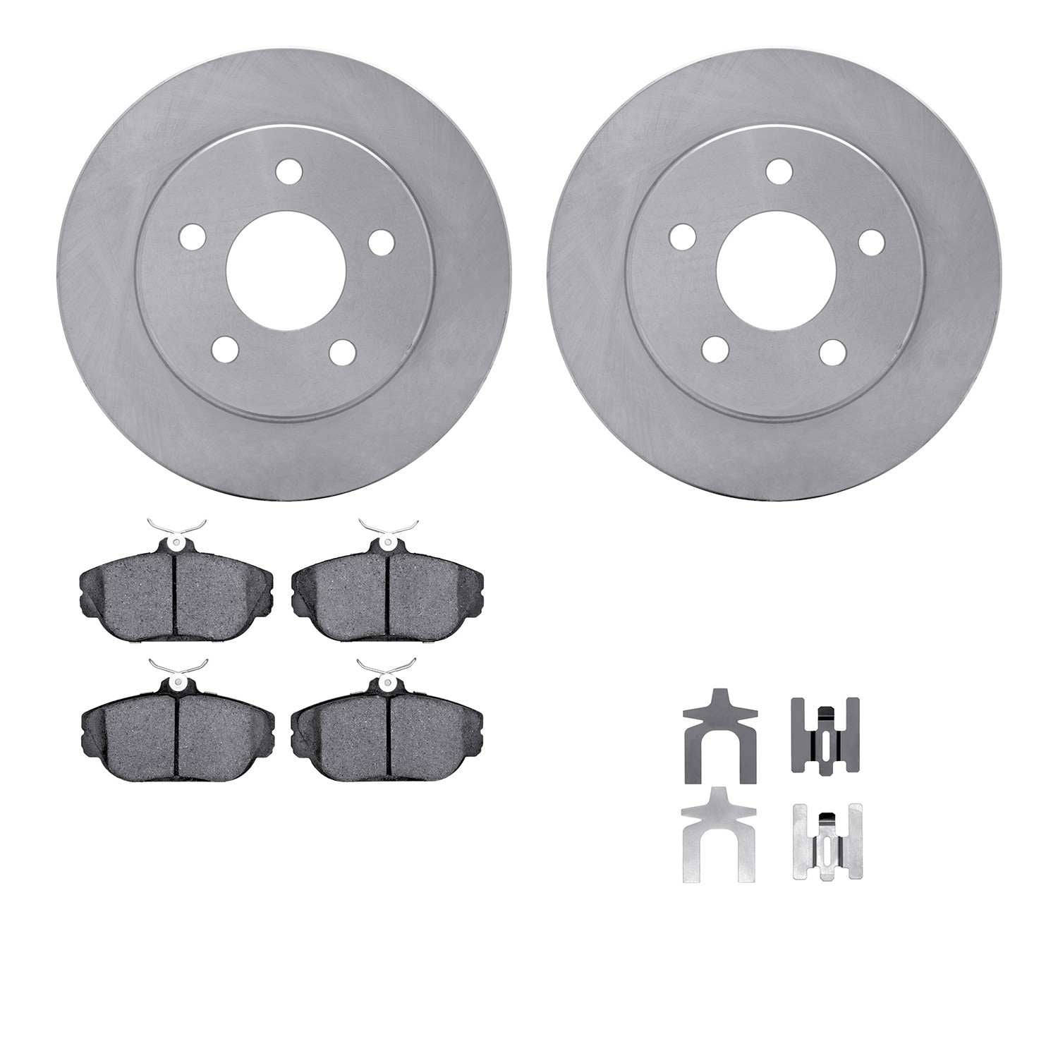 Dynamic Friction Company Disc Brake Kit 6512-54357