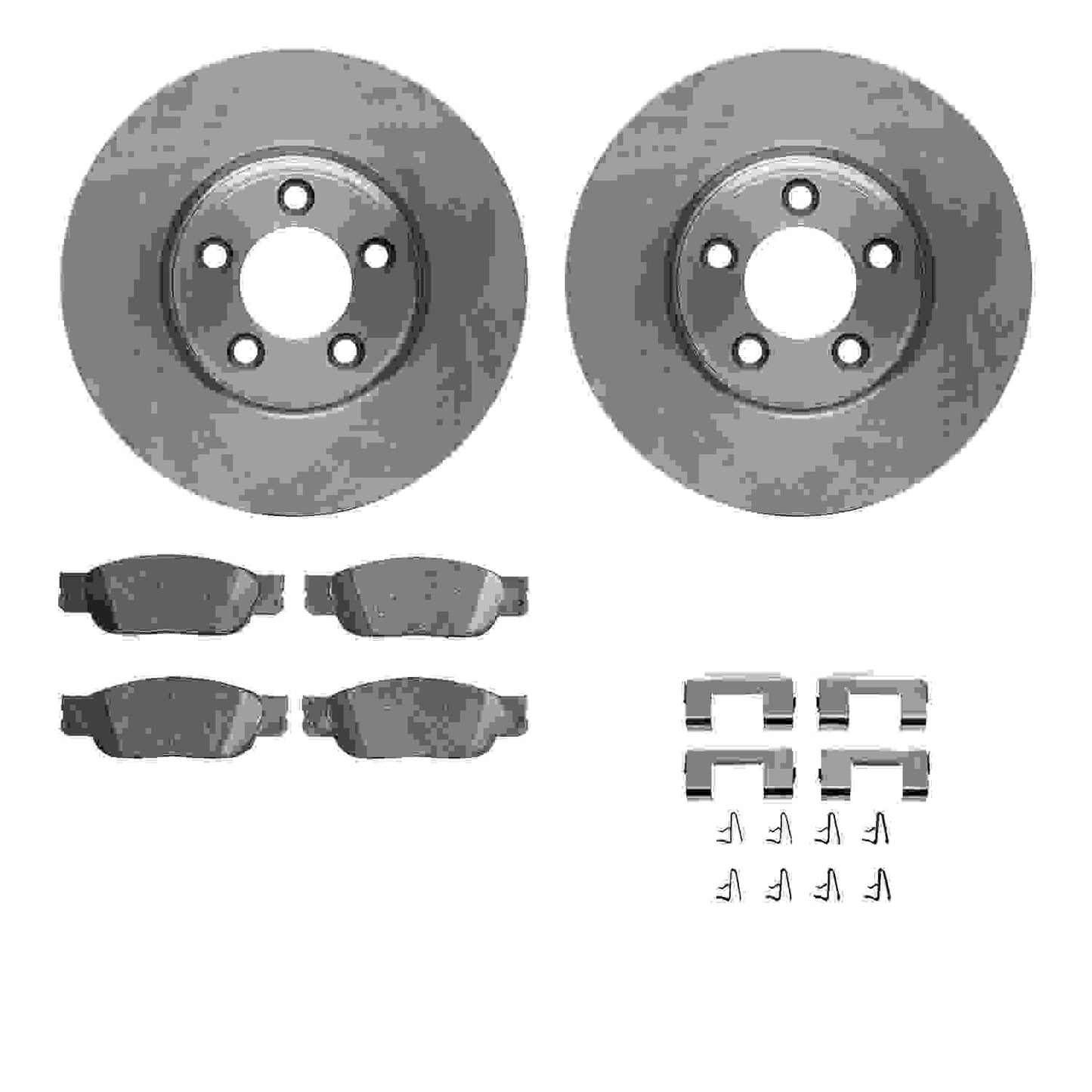 Dynamic Friction Company Disc Brake Kit 6512-54376