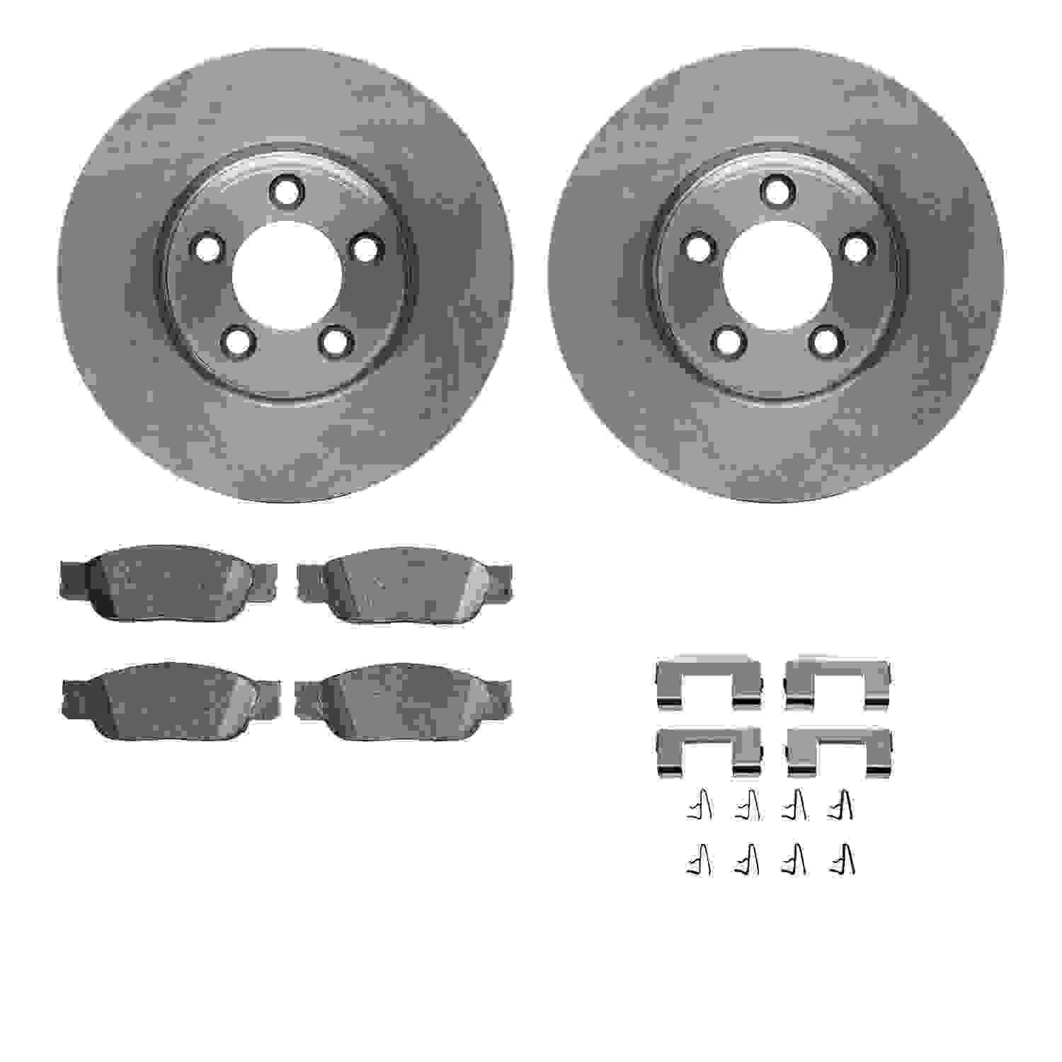 Dynamic Friction Company Disc Brake Kit 6512-54377