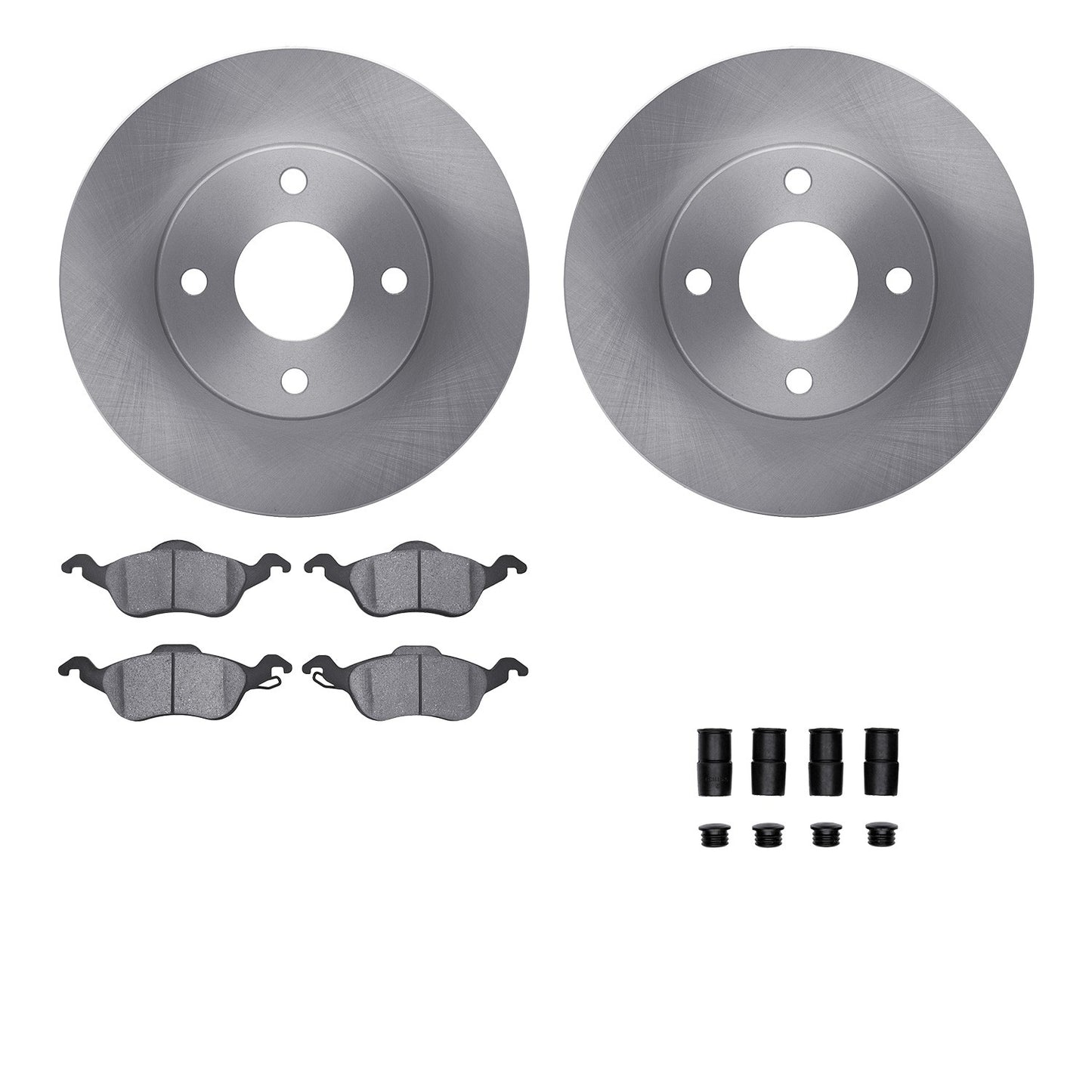Dynamic Friction Company Disc Brake Kit 6512-54382