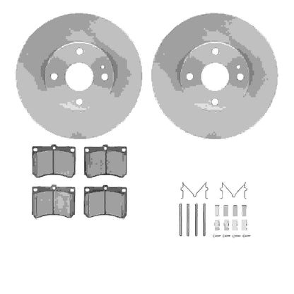 Dynamic Friction Company Disc Brake Kit 6512-55010