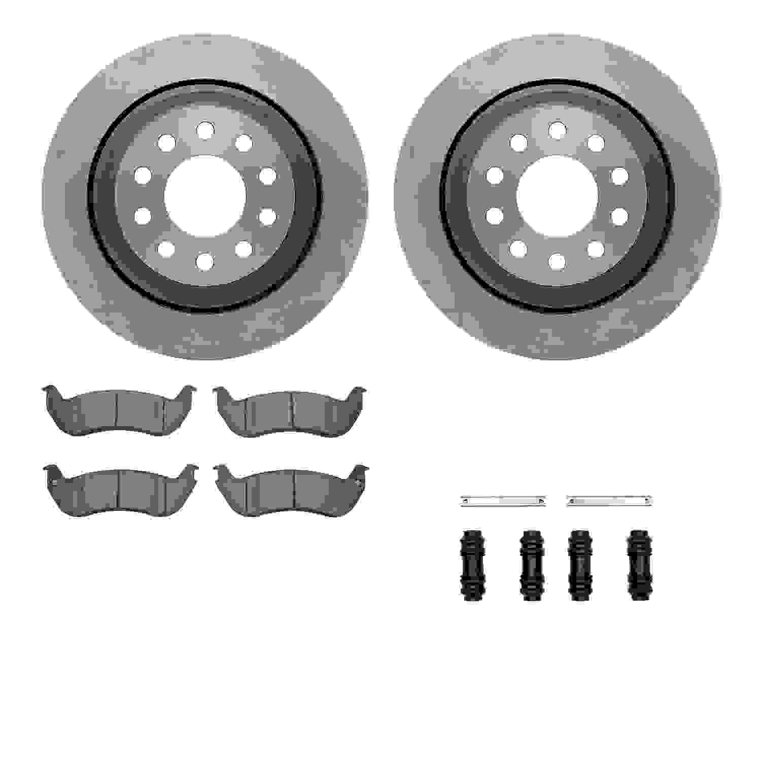 Dynamic Friction Company Disc Brake Kit 6512-55017