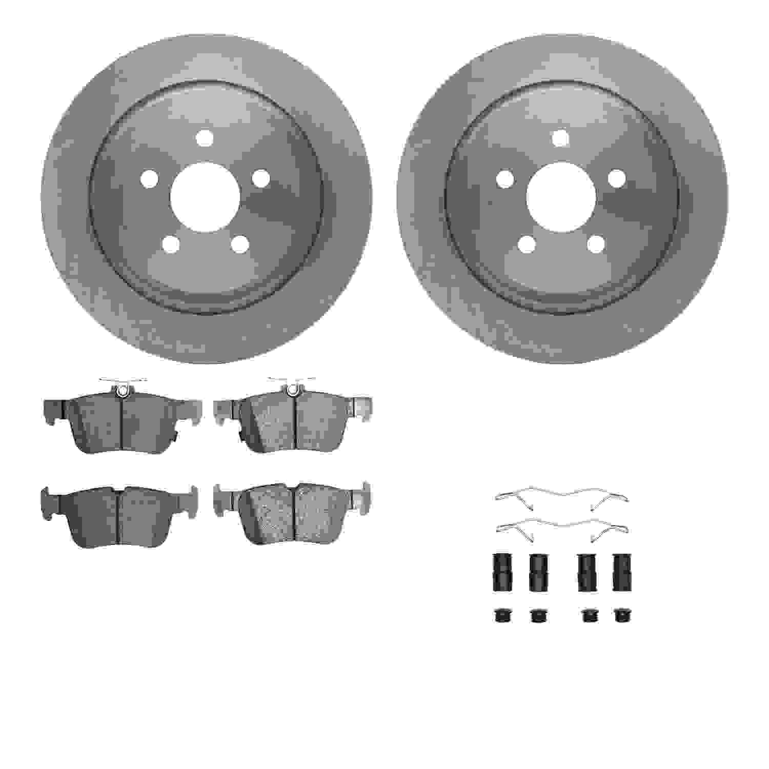 Dynamic Friction Company Disc Brake Kit 6512-55024