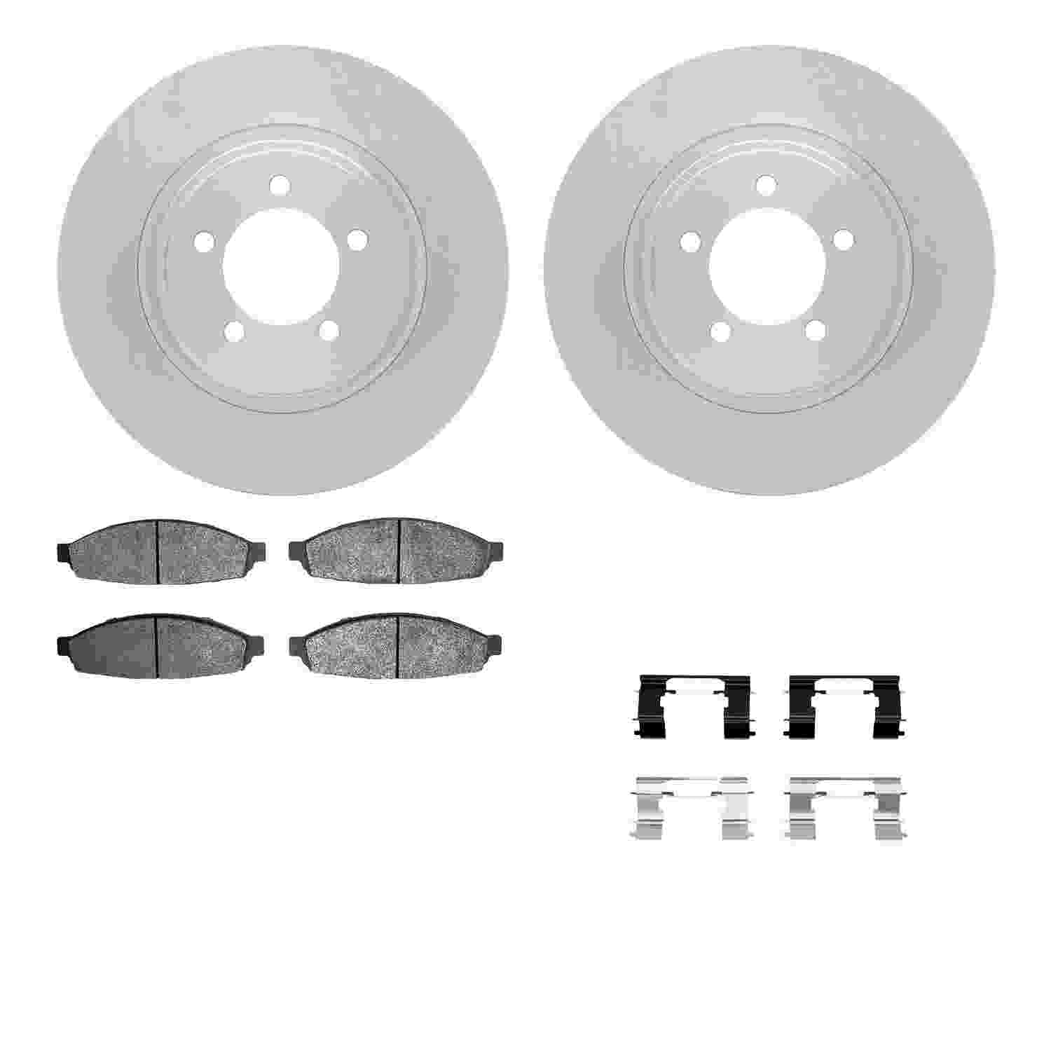 Dynamic Friction Company Disc Brake Kit 6512-55046