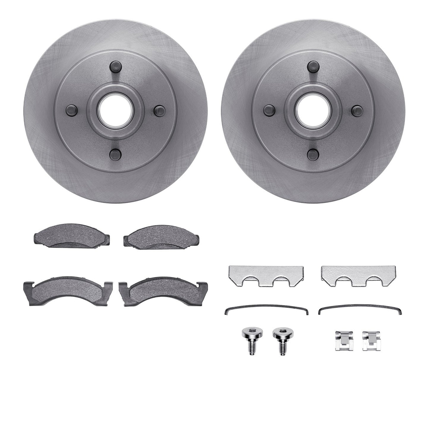 Dynamic Friction Company Disc Brake Kit 6512-55049
