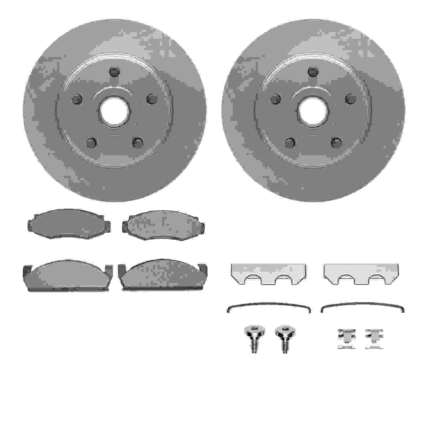 Dynamic Friction Company Disc Brake Kit 6512-55055