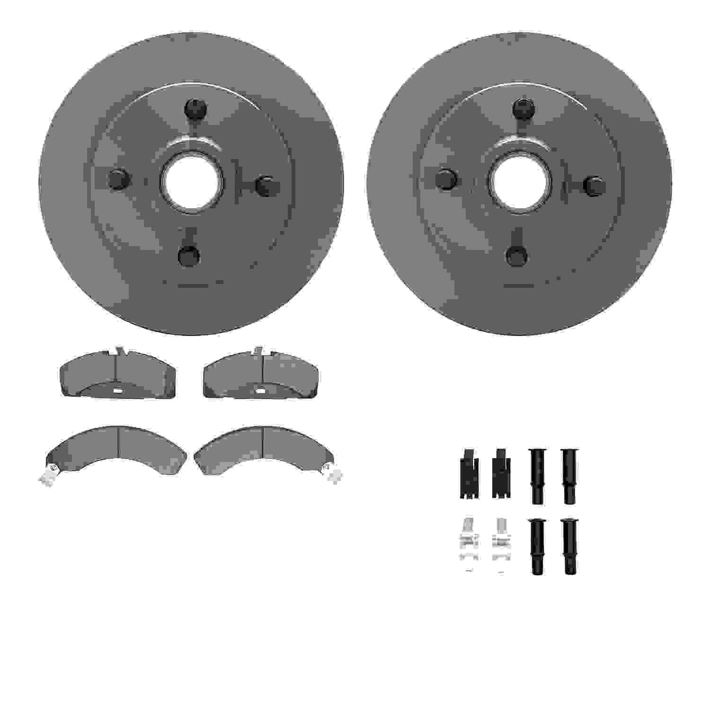 Dynamic Friction Company Disc Brake Kit 6512-55075