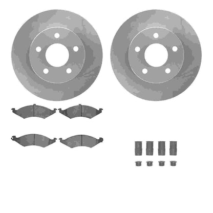 Dynamic Friction Company Disc Brake Kit 6512-55082