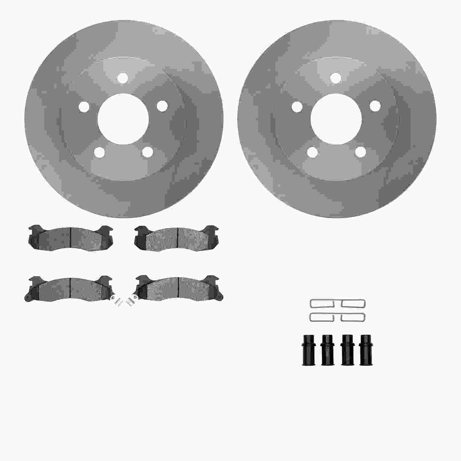 Dynamic Friction Company Disc Brake Kit 6512-55090