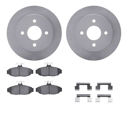 Dynamic Friction Company Disc Brake Kit 6512-55099