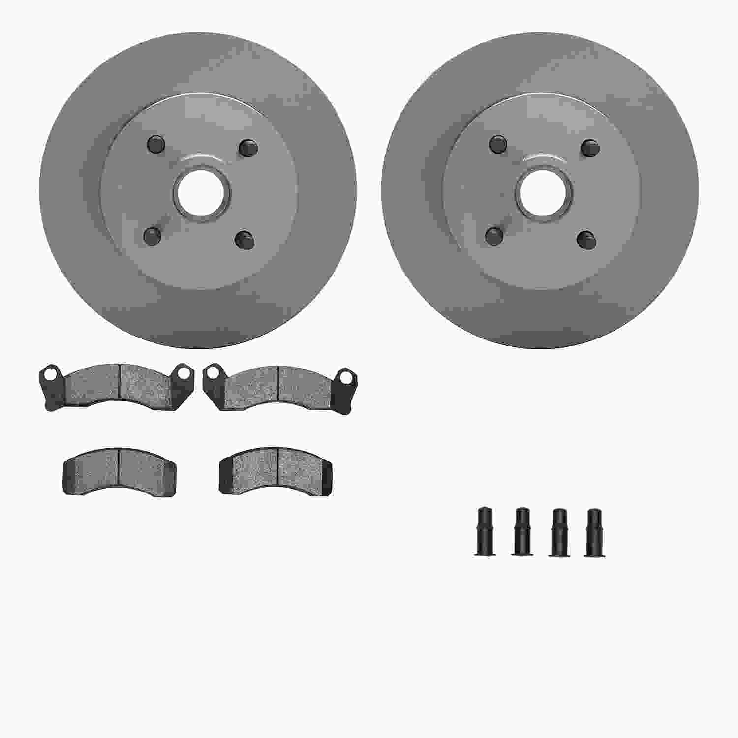 Dynamic Friction Company Disc Brake Kit 6512-55108