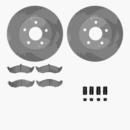 Dynamic Friction Company Disc Brake Kit 6512-55111