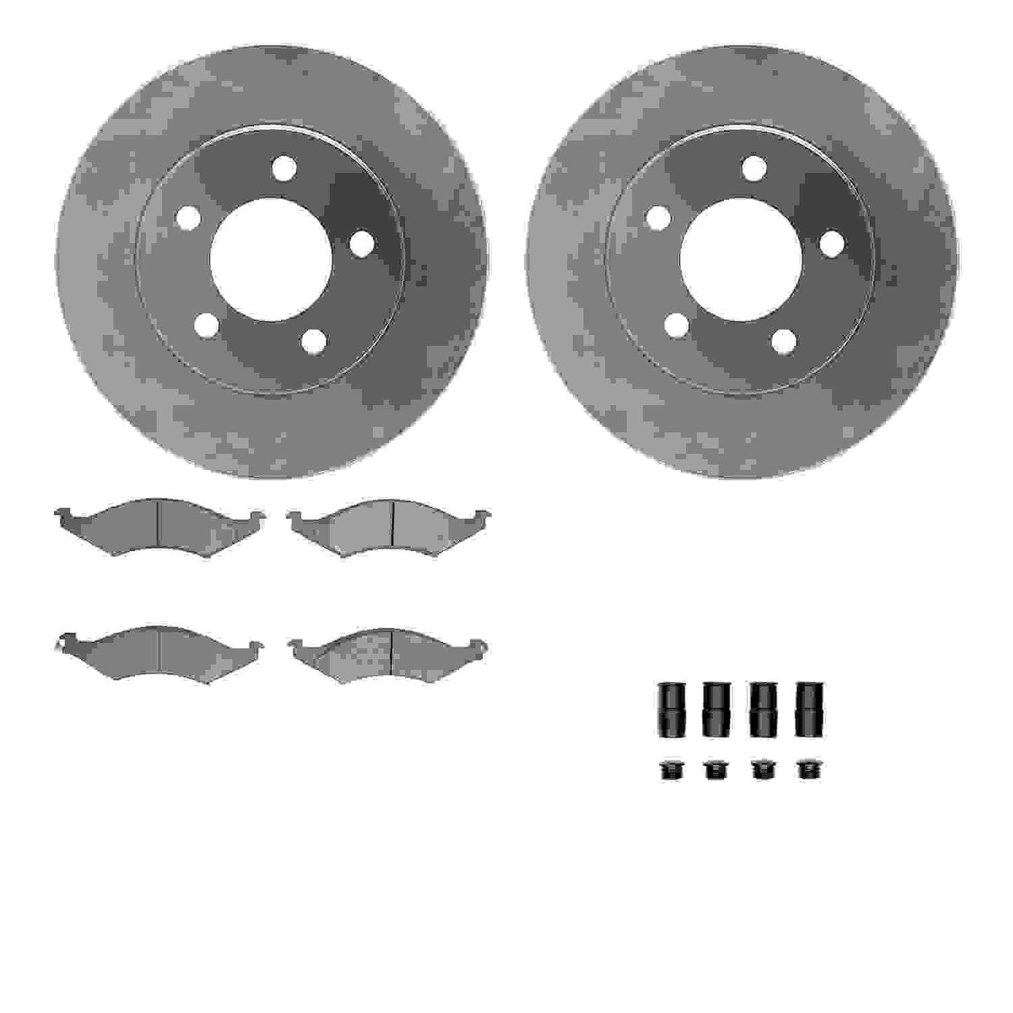 Dynamic Friction Company Disc Brake Kit 6512-55118