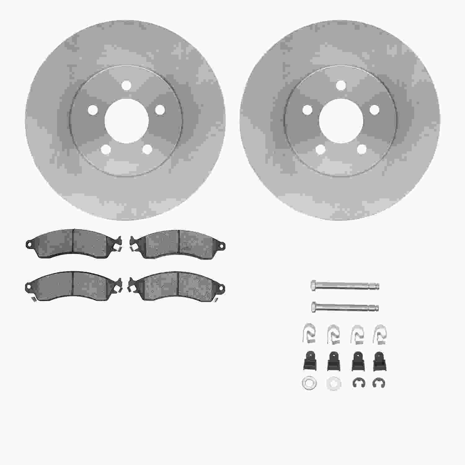 Dynamic Friction Company Disc Brake Kit 6512-55147