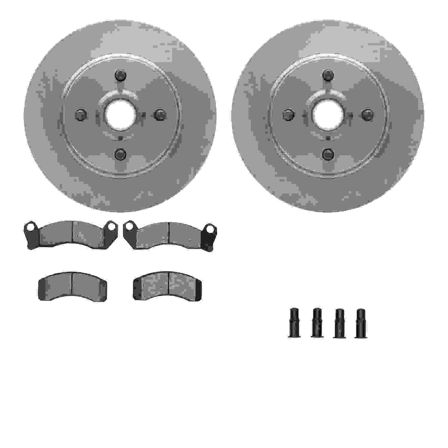 Dynamic Friction Company Disc Brake Kit 6512-55168