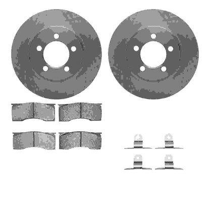 Dynamic Friction Company Disc Brake Kit 6512-55171